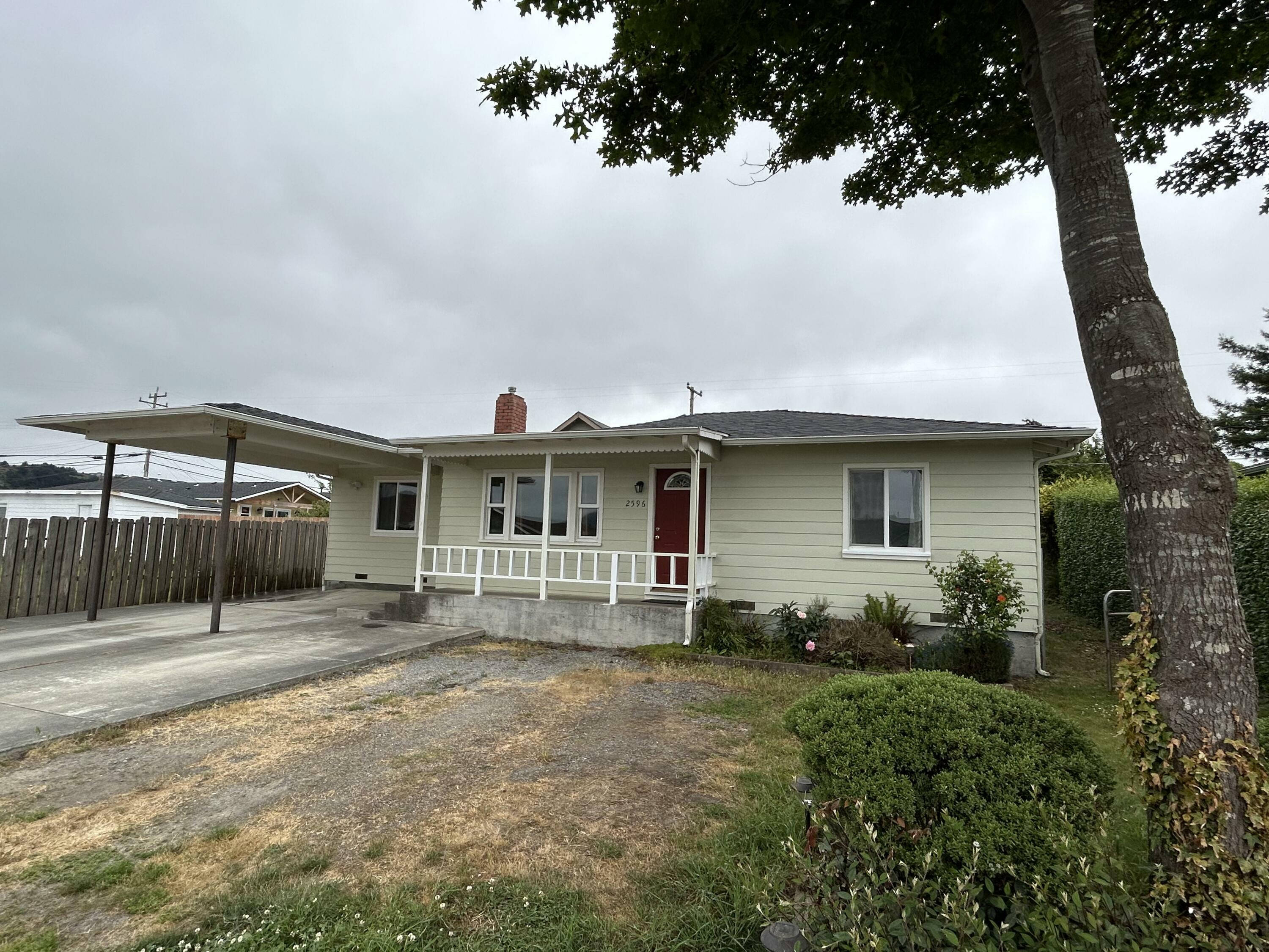 Property Photo: 2596 Myrtle Street CA 95540