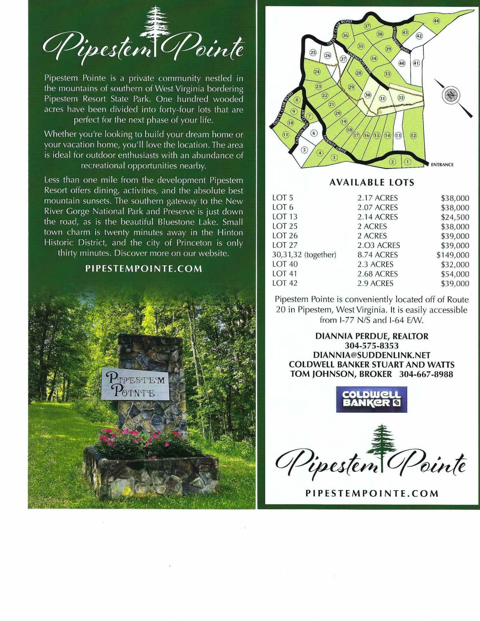 Property Photo:  Lot 26 Old St Clair Road Pipestem Pointe  WV 25979 