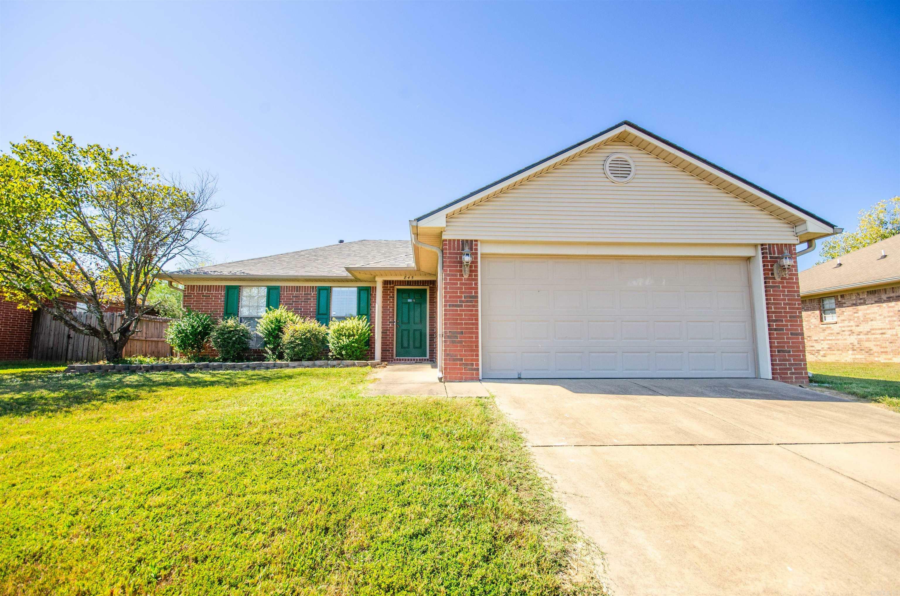 Property Photo:  845 Brownstone Drive  AR 72034 