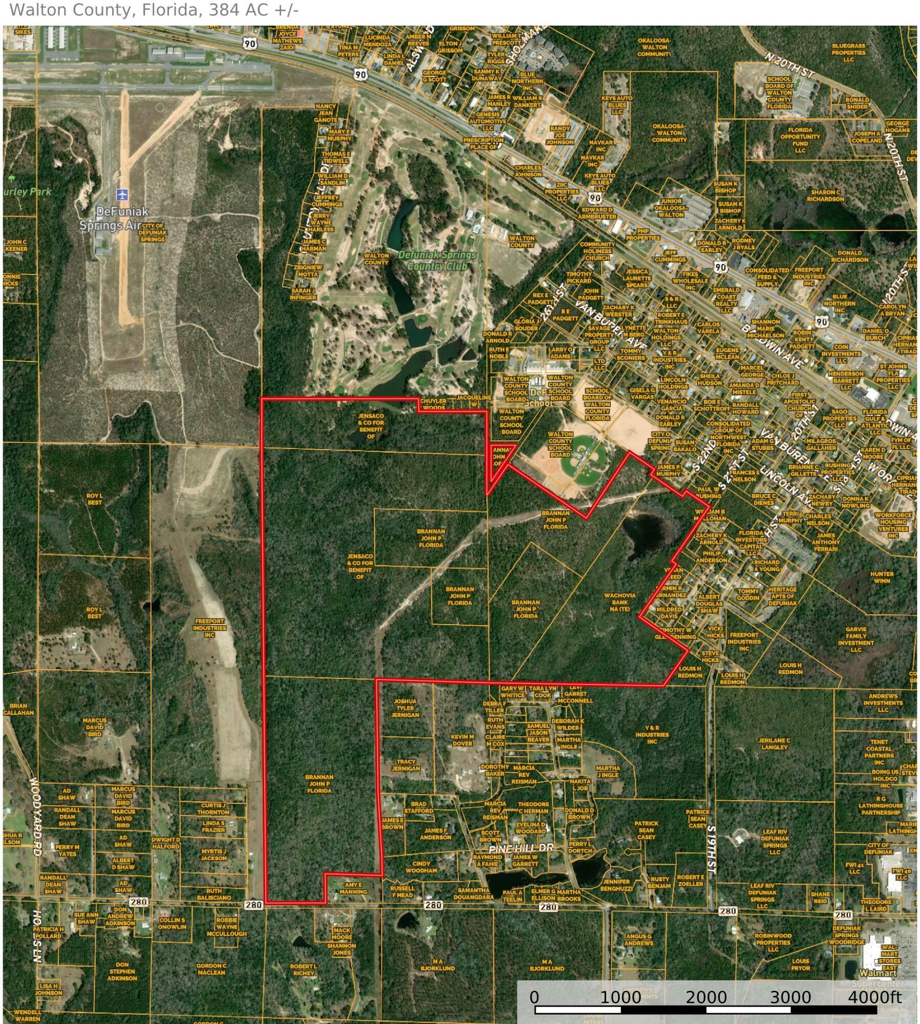 Property Photo: 384 Acres Bob Sikes Road FL 32433