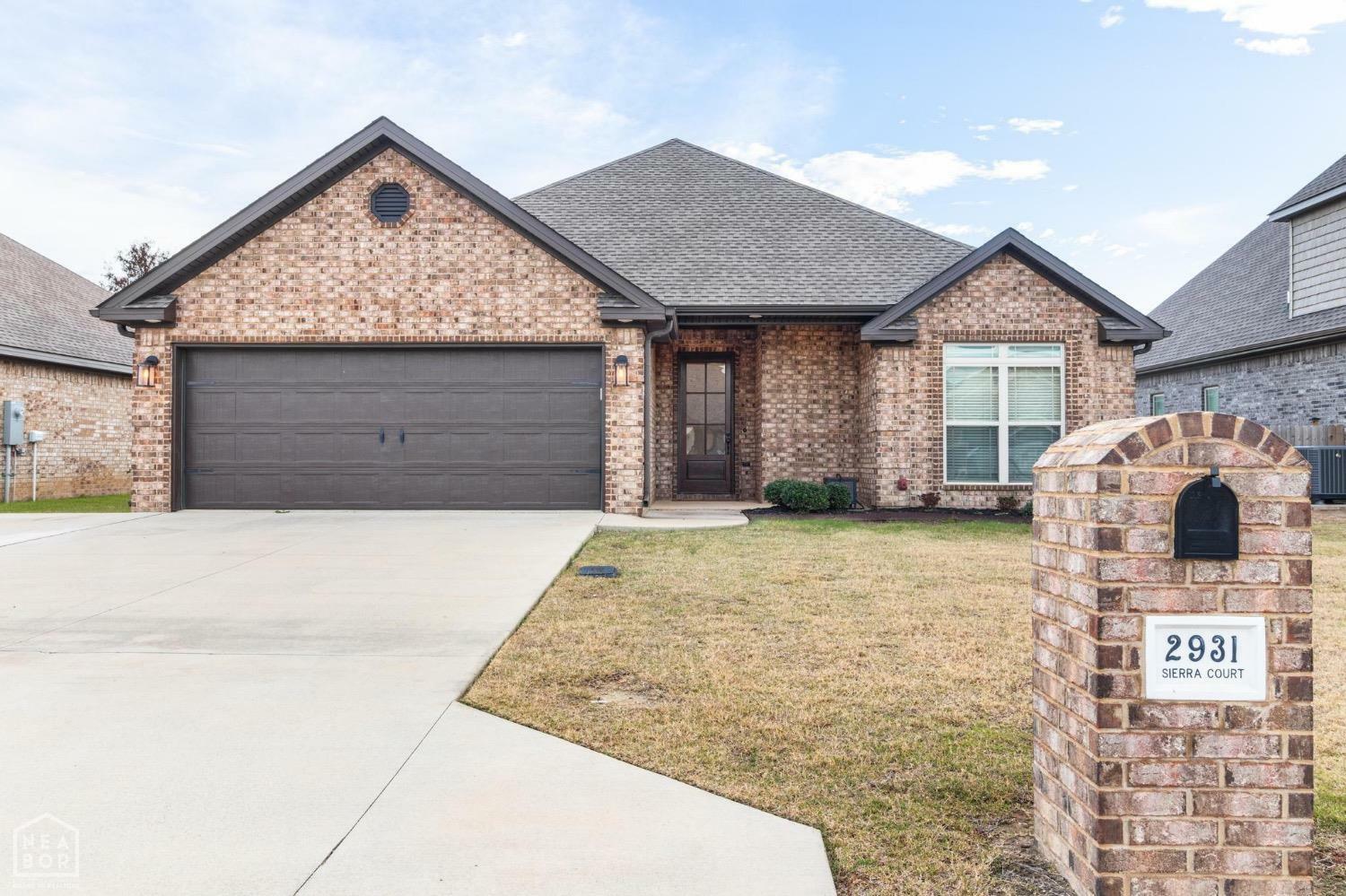 Property Photo: 2931 Sierra Court AR 72404