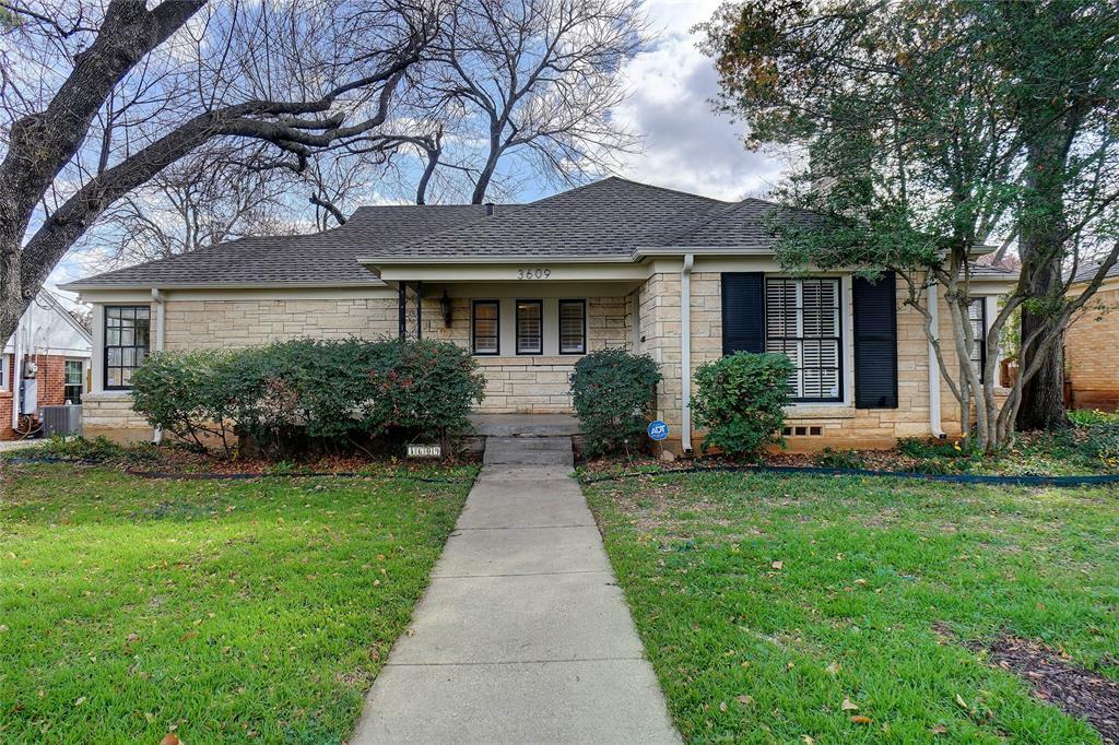 Property Photo:  3609 Rogers Avenue  TX 76109 