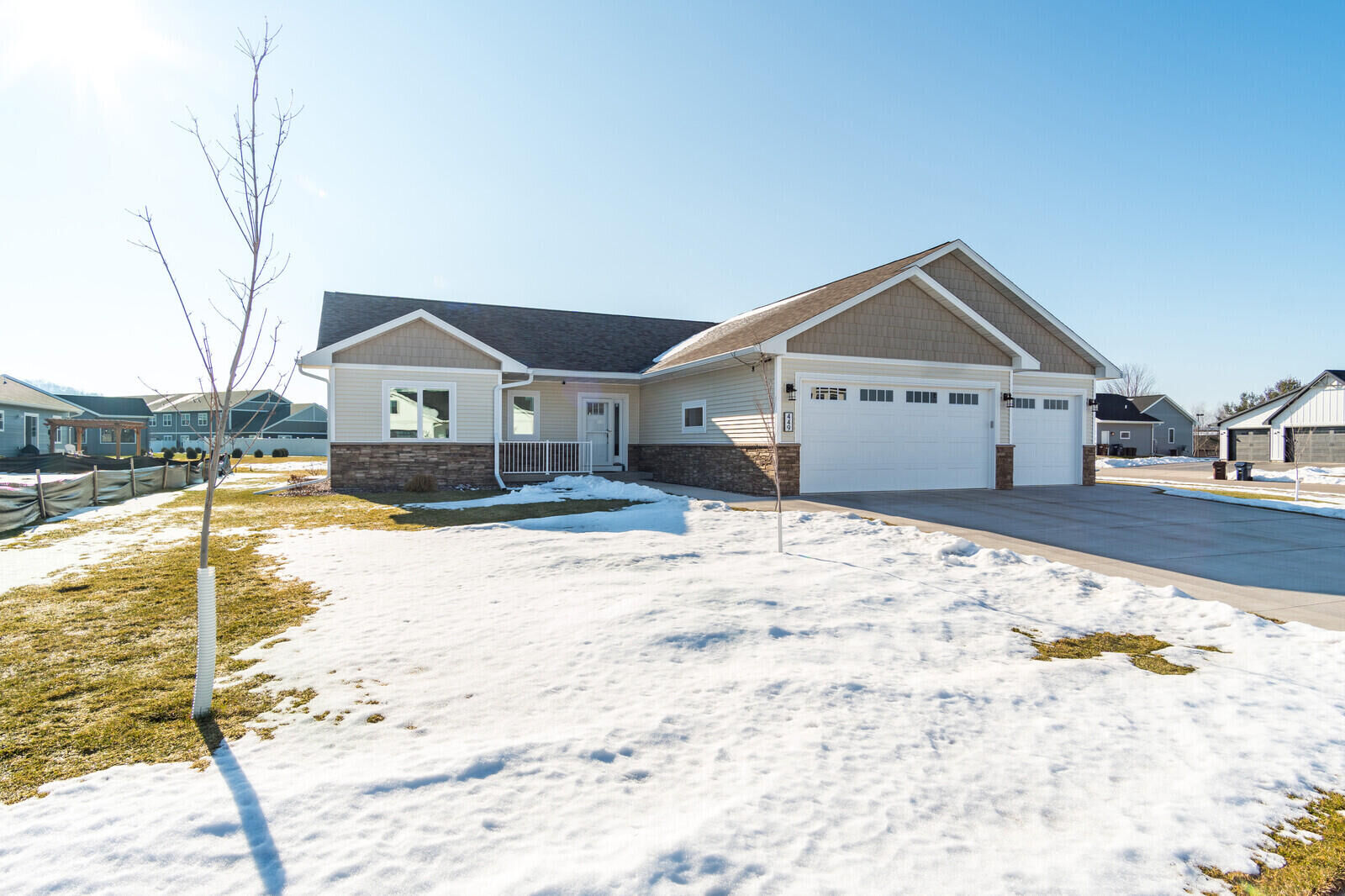 Property Photo:  449 Panther Pass W  WI 54669 