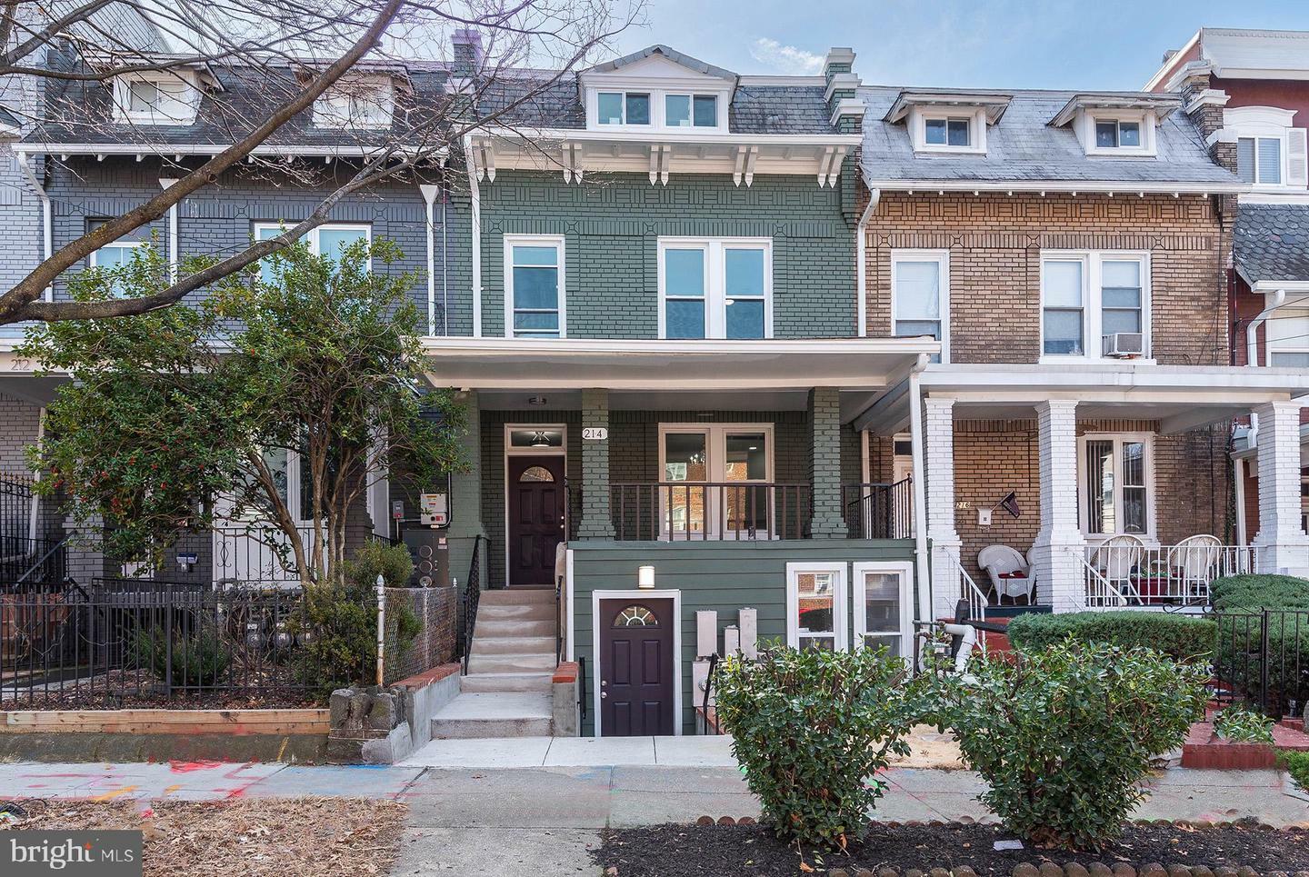 Property Photo:  214 Upshur Street NW  DC 20011 