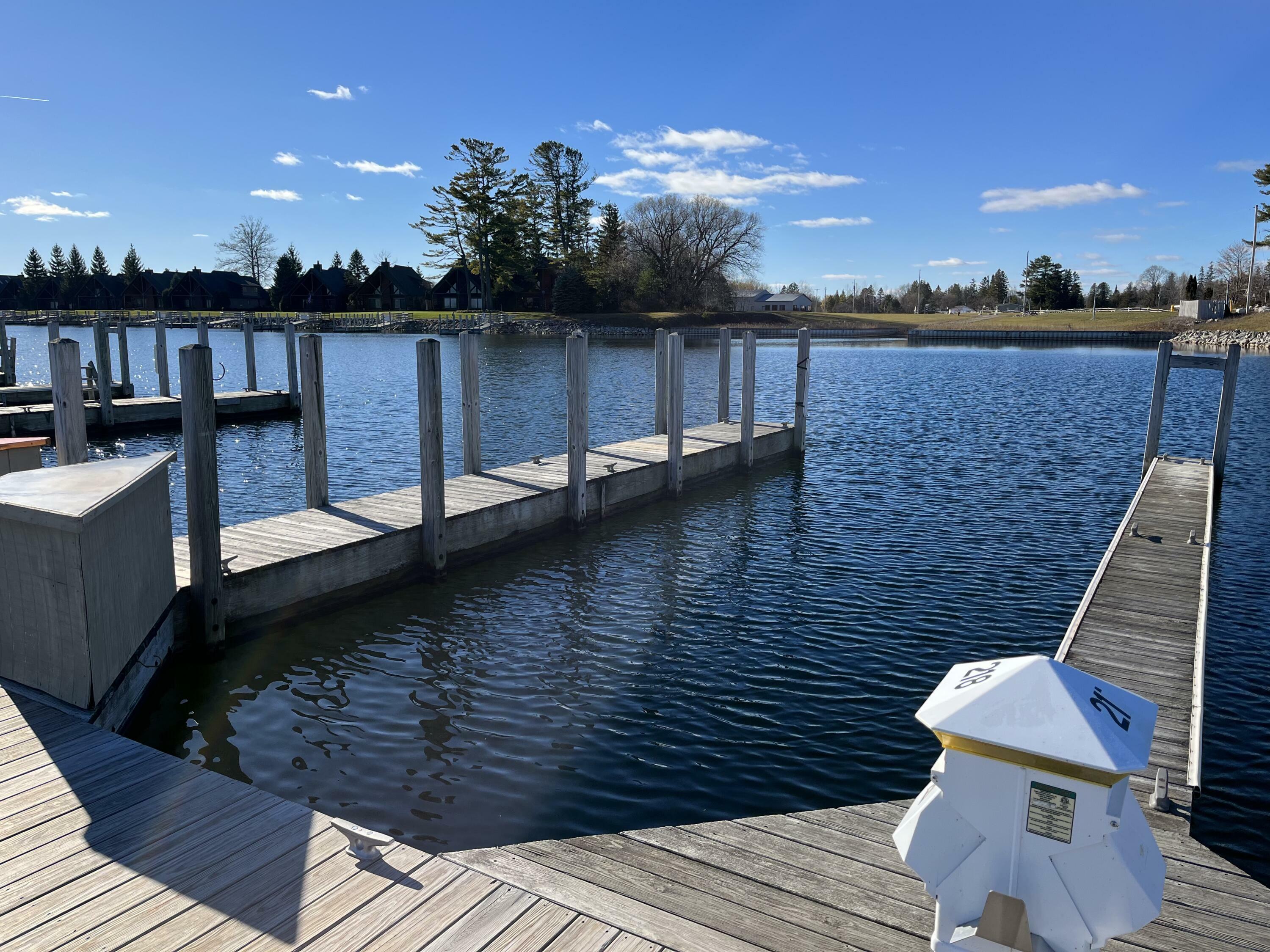 Property Photo:  218 Boat Club Drive Slip 218  MI 49721 