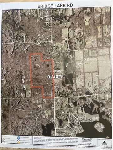 Property Photo:  Parcel D N Bridge Lake Road  MI 48348 