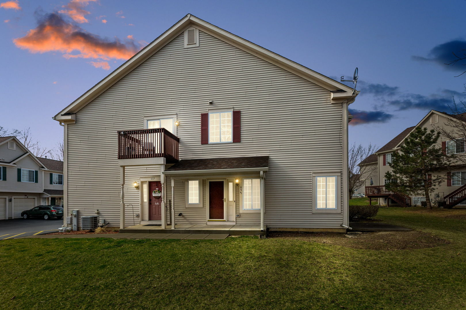 Property Photo: 655 Windsor Drive 2C IL 60020