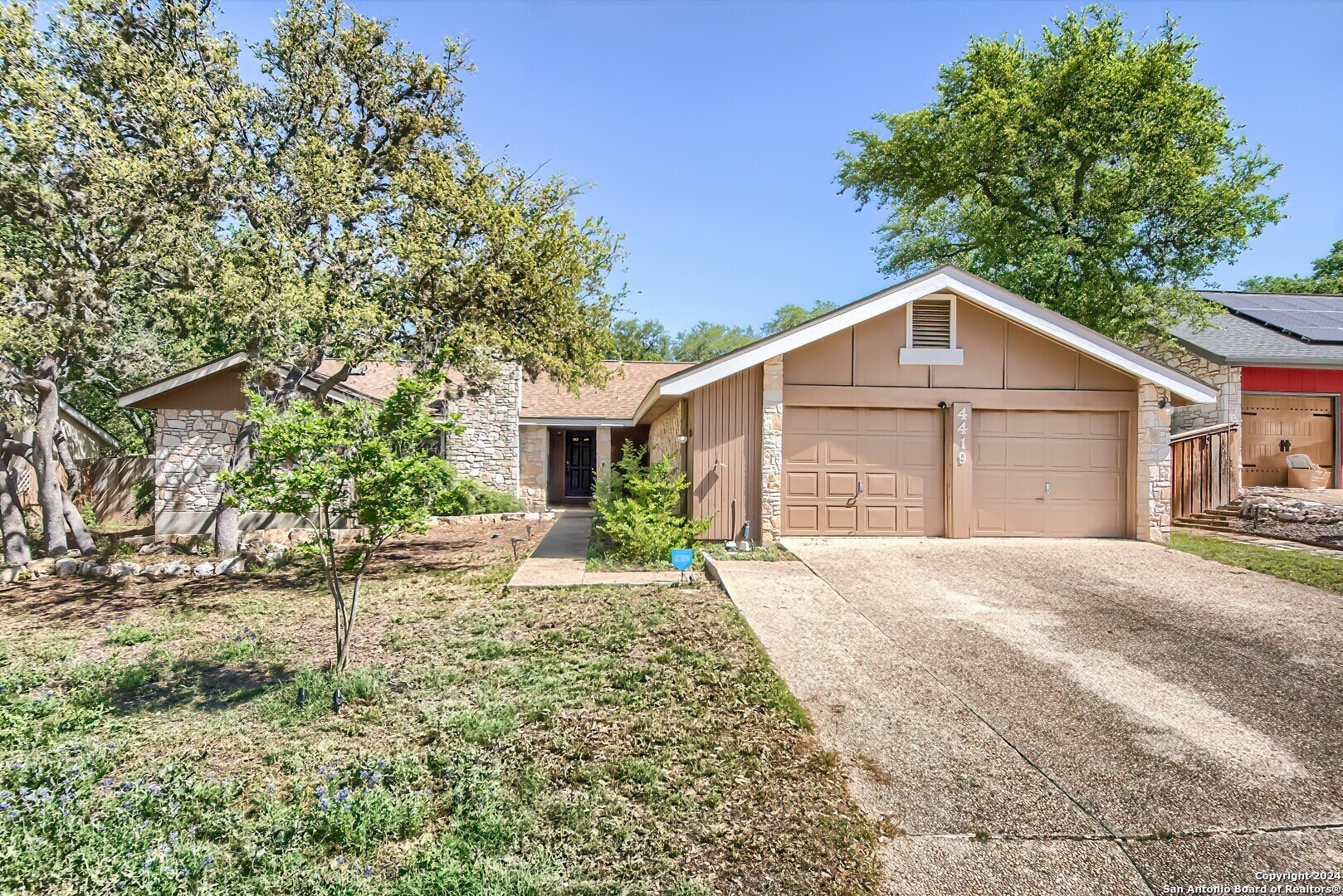 Property Photo:  4419 Black Hickory Woods St  TX 78249 