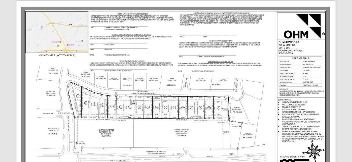 Property Photo: Lot 10 Metcalf Drive KY 40601