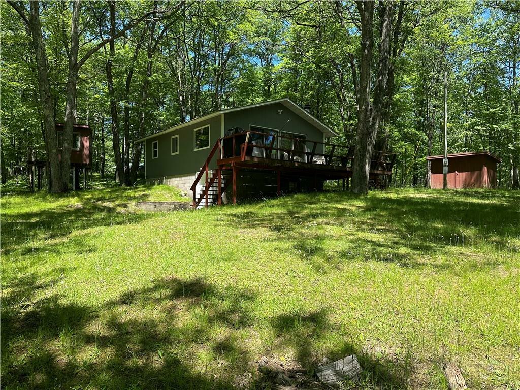 Property Photo:  46195 W Tahkodah Lake Road  WI 54821 