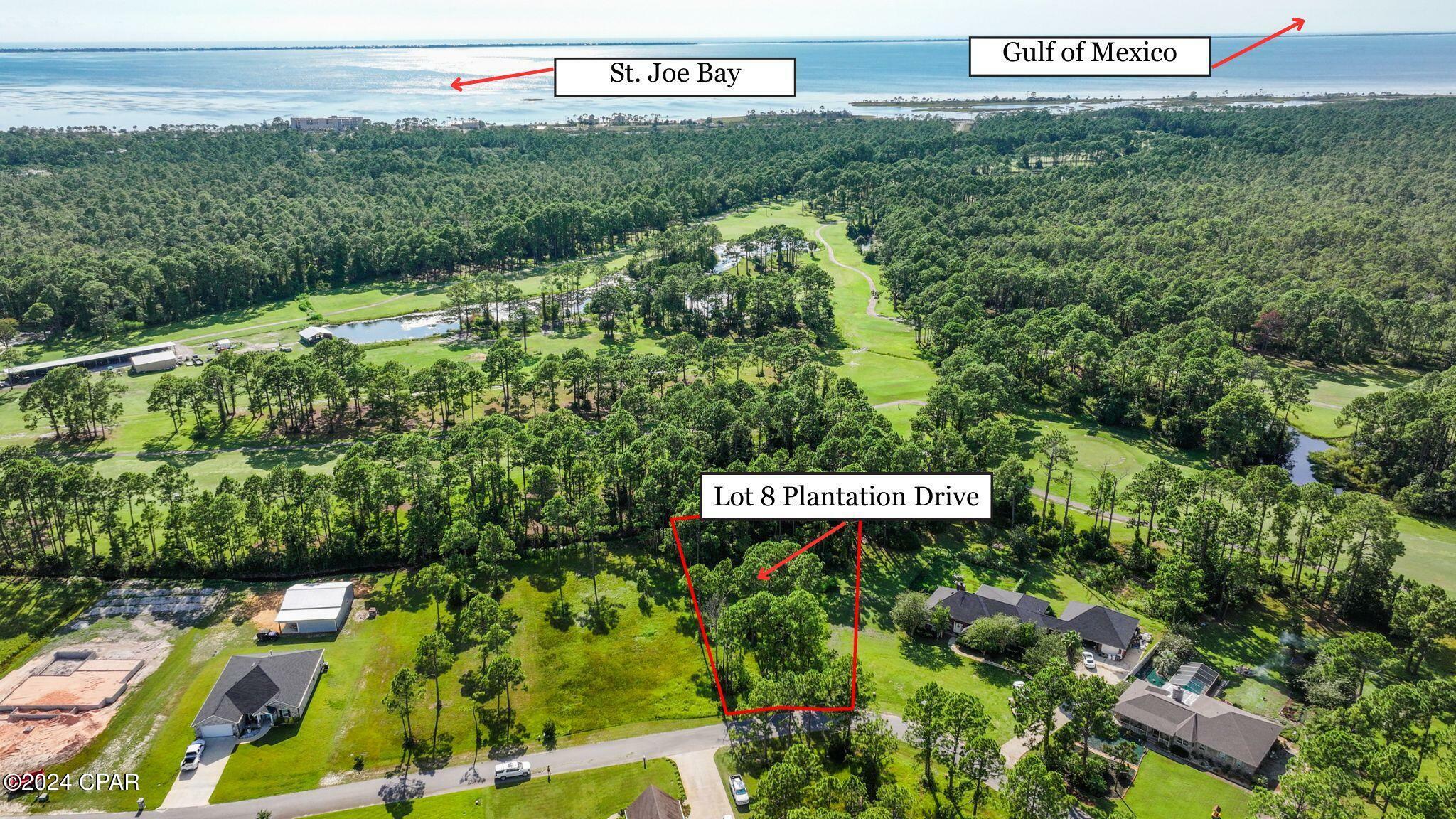 Property Photo:  Lot 8 Plantation Drive  FL 32456 