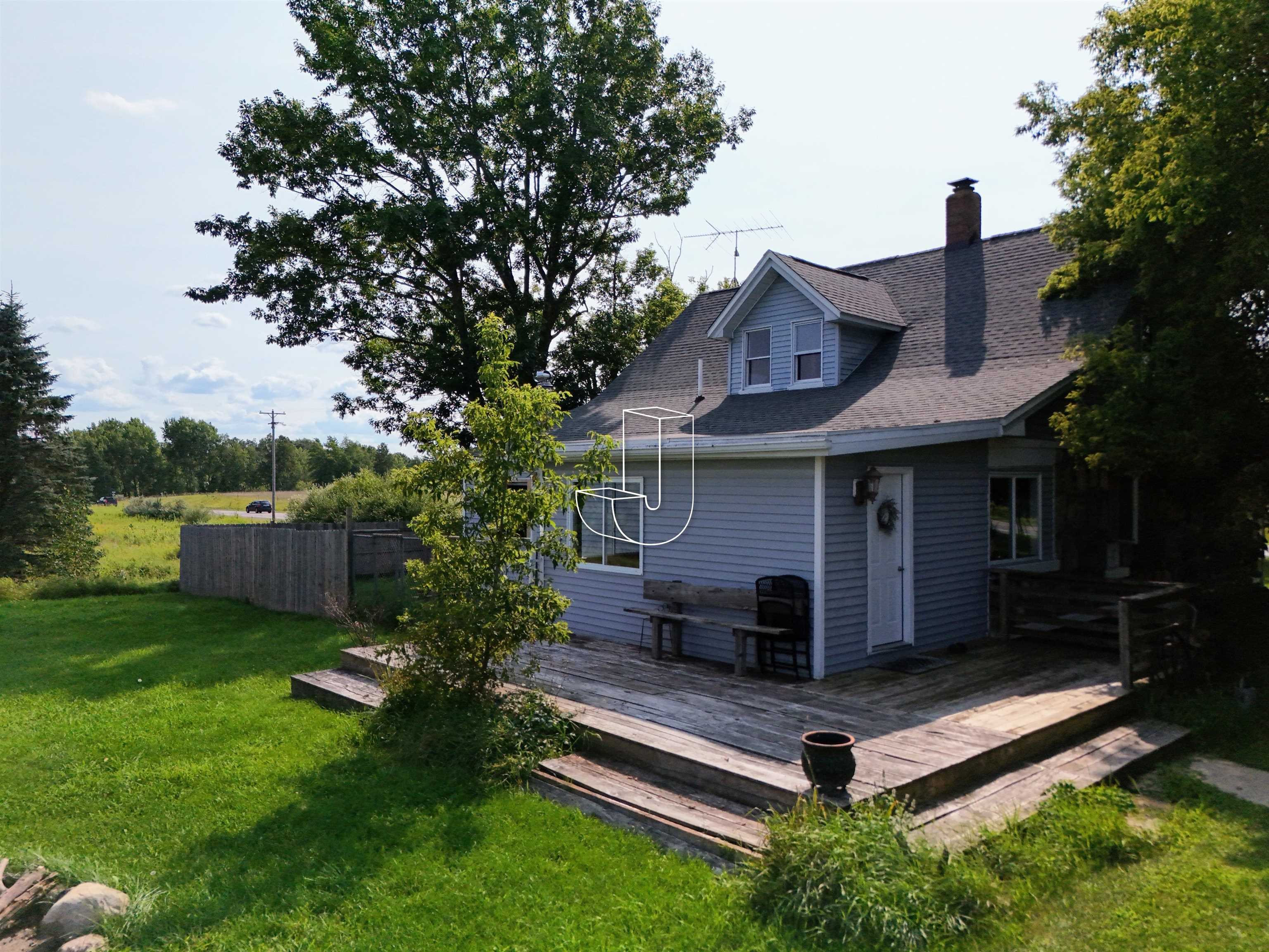 Property Photo:  4100 N M-18 Road  MI 48624 