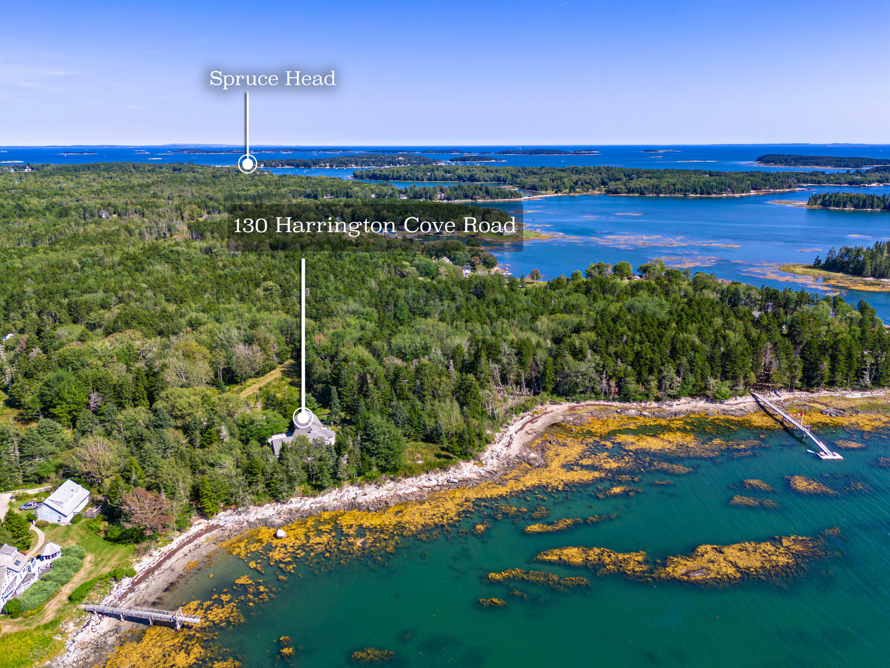 Property Photo:  130 Harrington Cove Road  ME 04859 