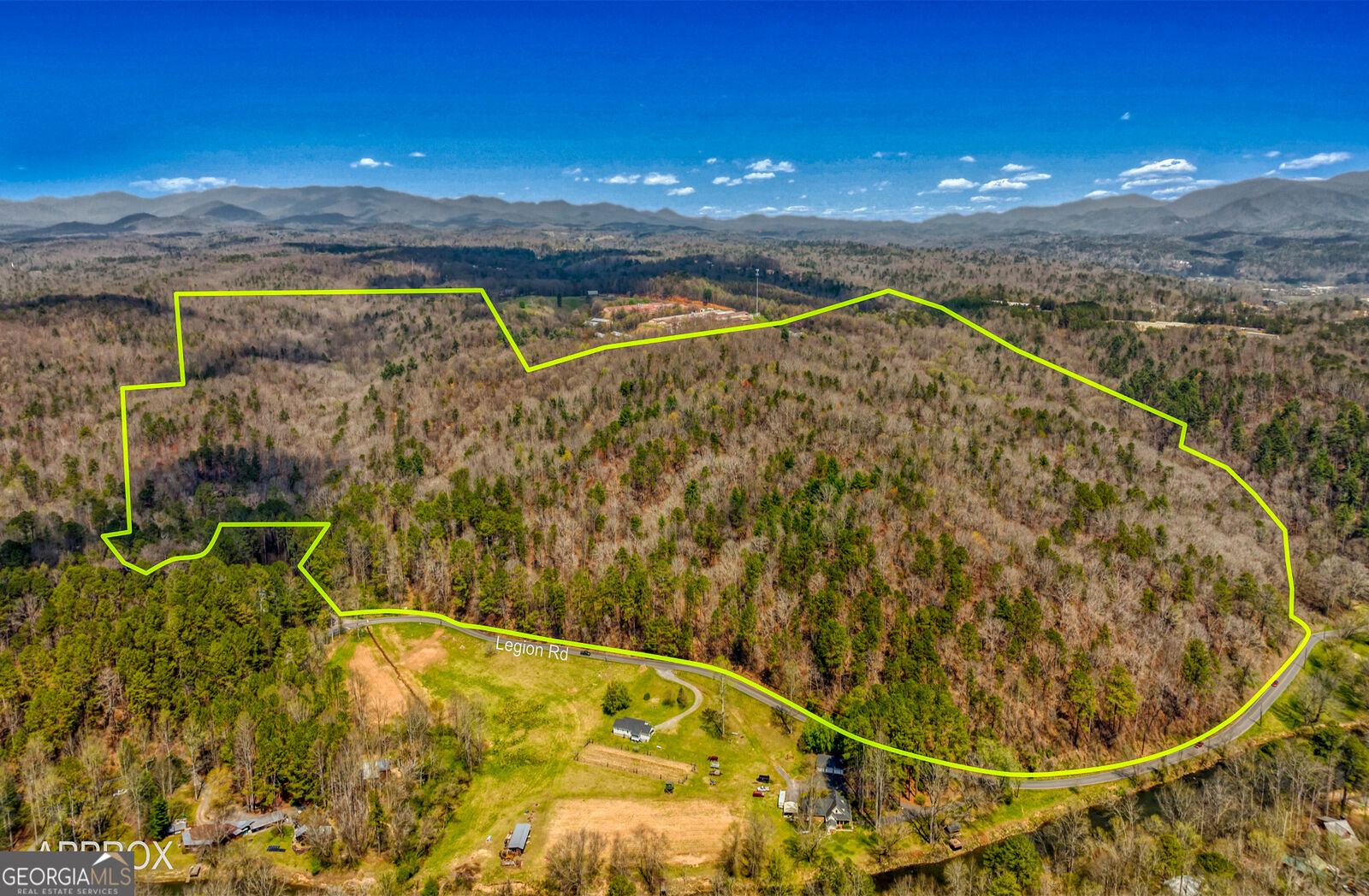 Property Photo: 0 Legion Road 241 Acres GA 30540
