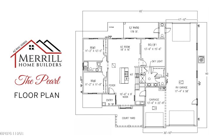 Property Photo:  1605 The Pearl On-Your-Lot Plan  AZ 86404 