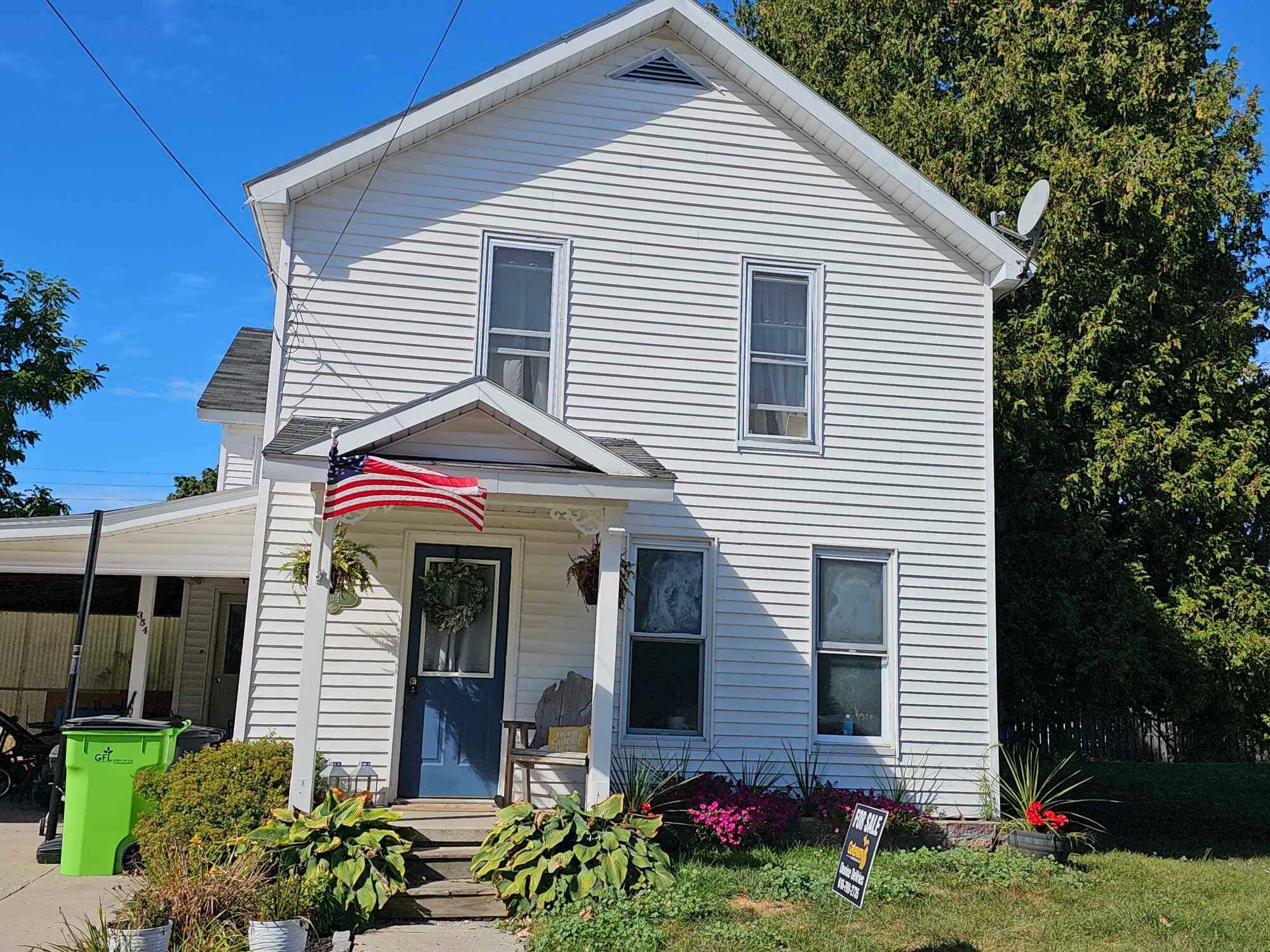 Property Photo:  354 Sammons Street  MI 49721 