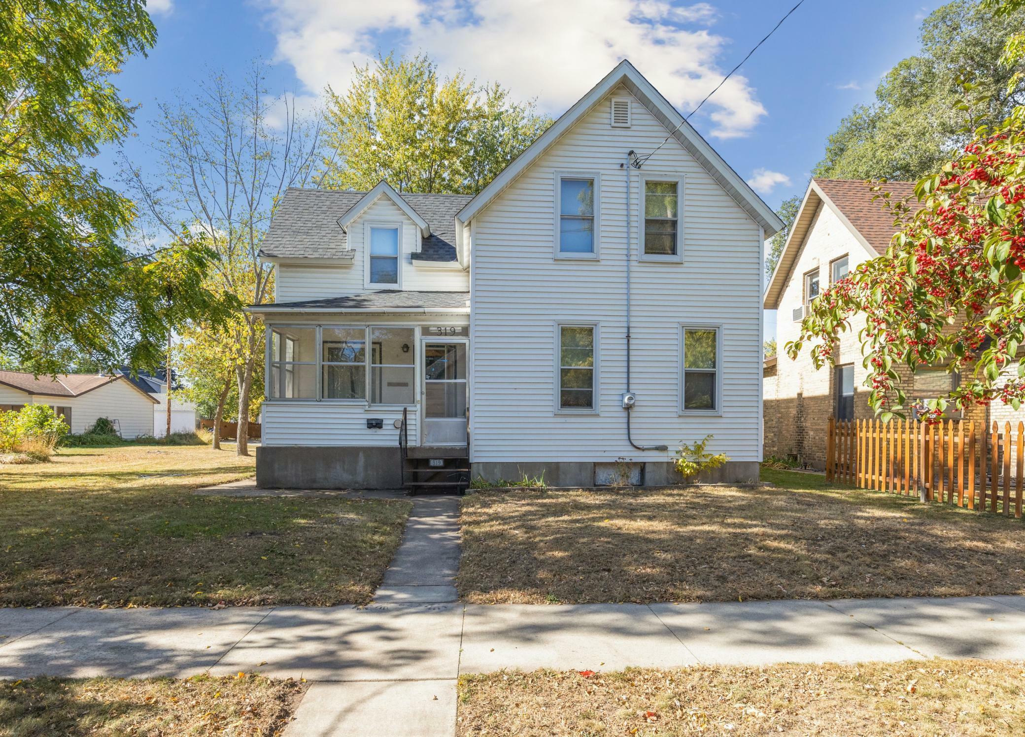 Property Photo:  319 19 1/2 Avenue N  MN 56303 