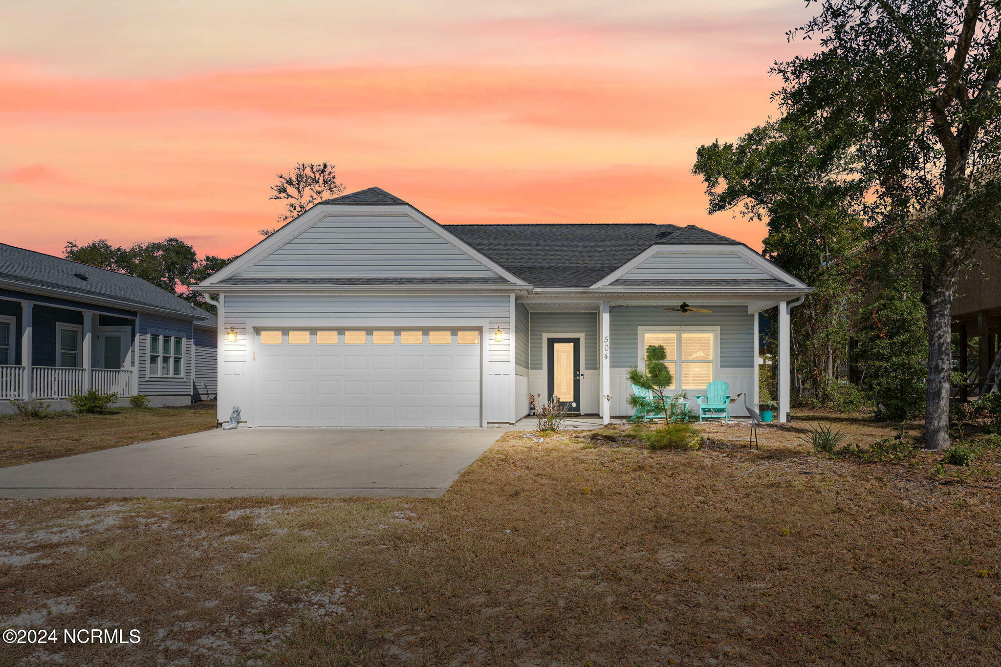 Property Photo:  504 W Oak Island Drive  NC 28465 