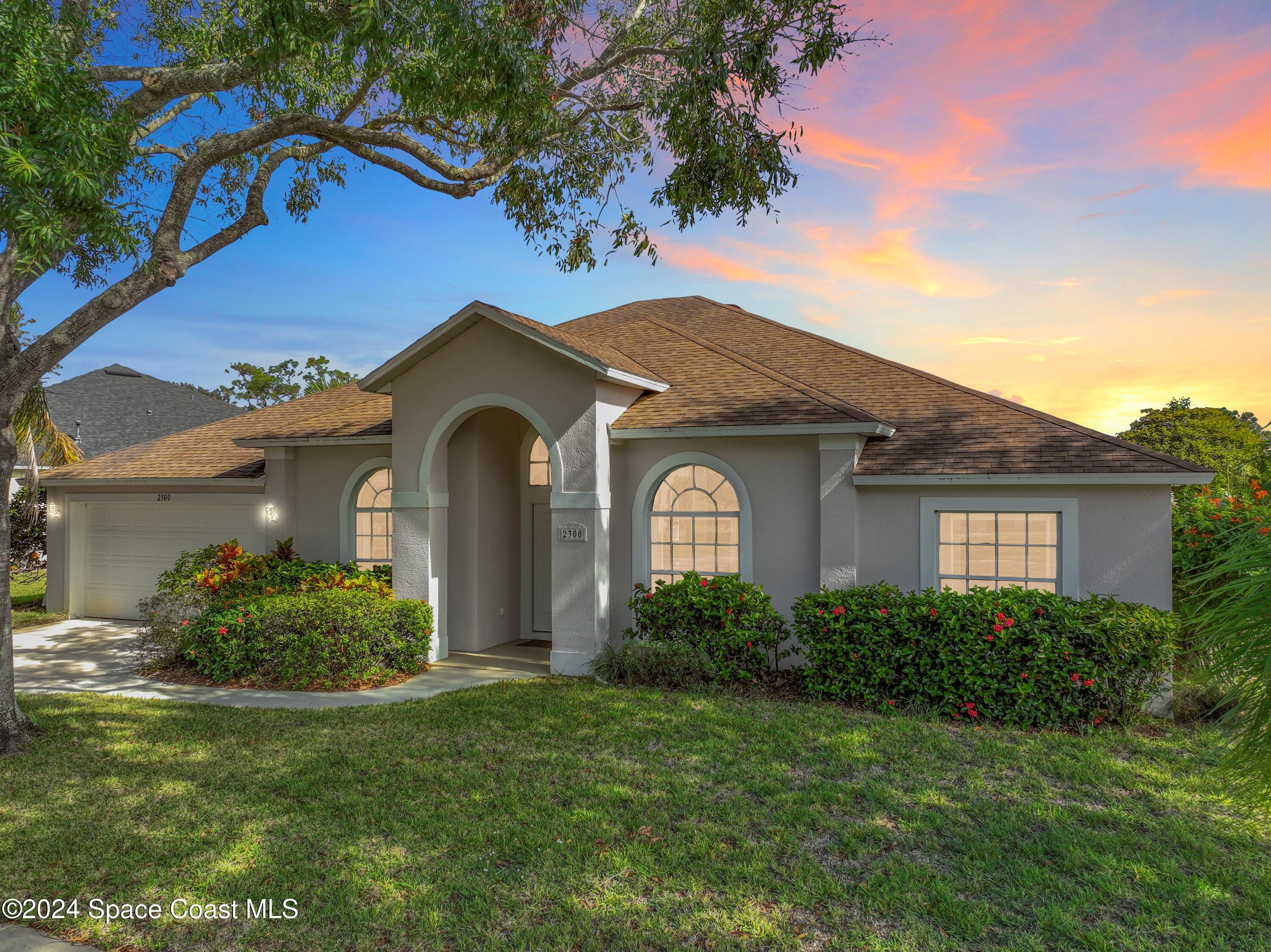 Property Photo: 2300 Summer Brook Street FL 32940