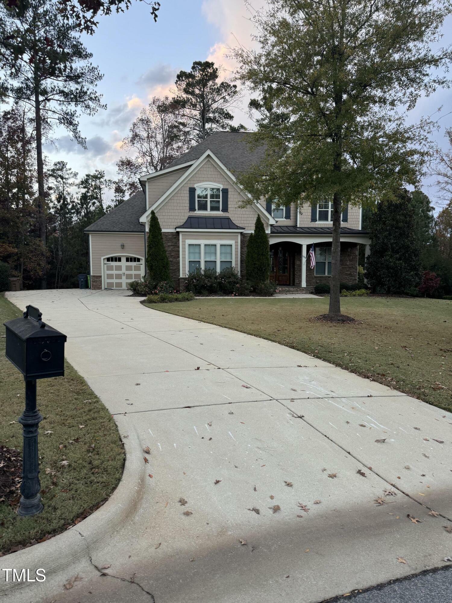 Property Photo: 100 Marsh Barton Drive NC 27540
