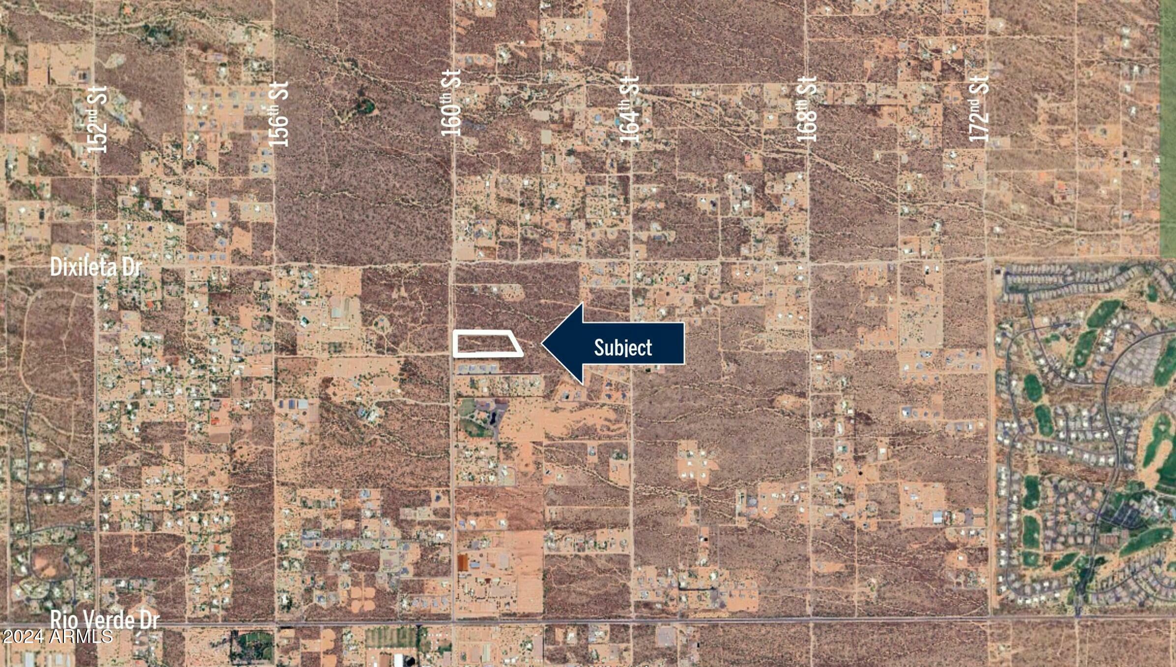 Property Photo:  000 N 160th Street -  AZ 85262 