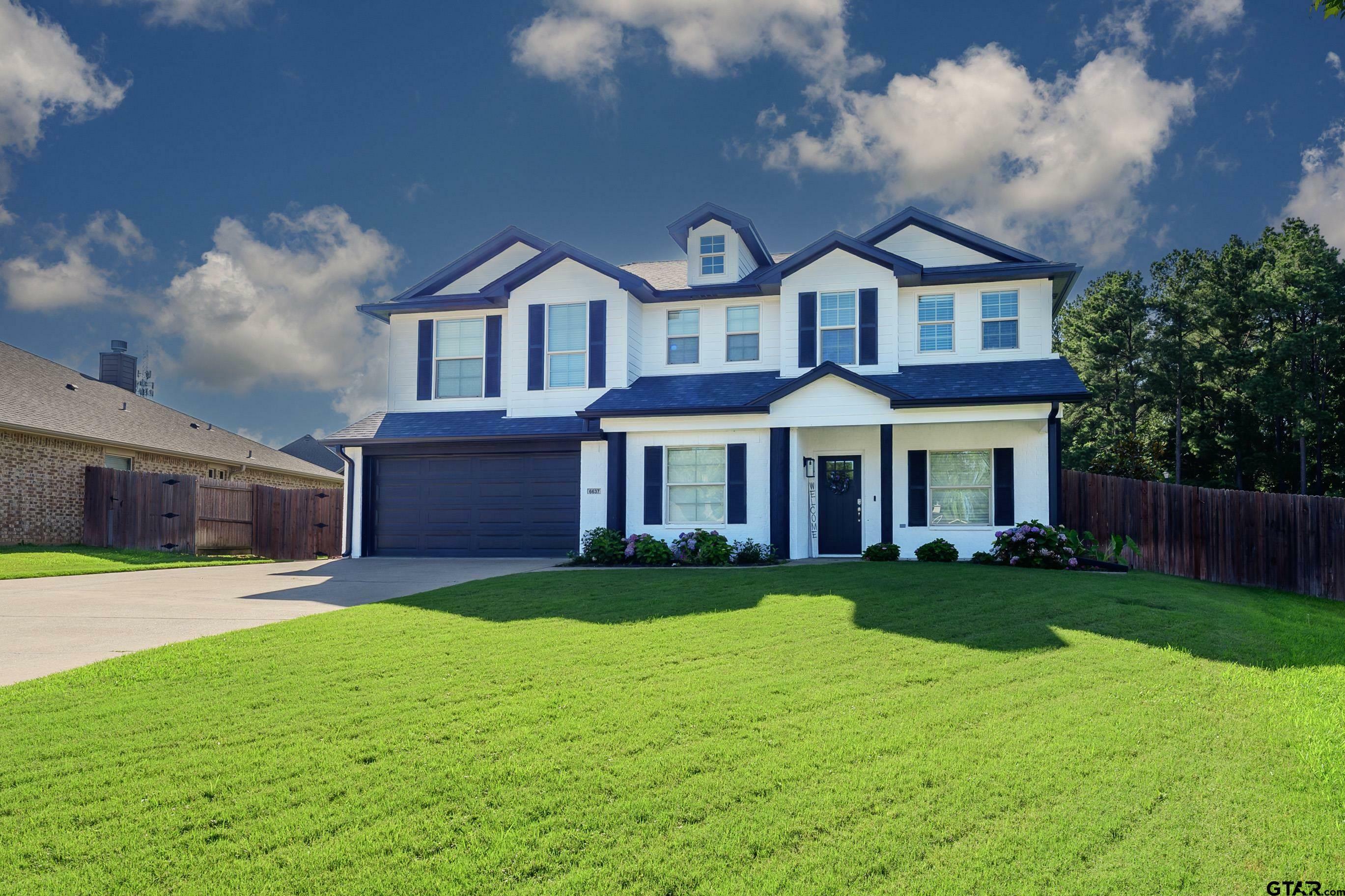 Property Photo: 6637 Lacebark Circle TX 75703