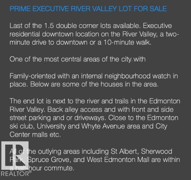 Property Photo:  9556 99A Street NW  AB T6E 3W7 