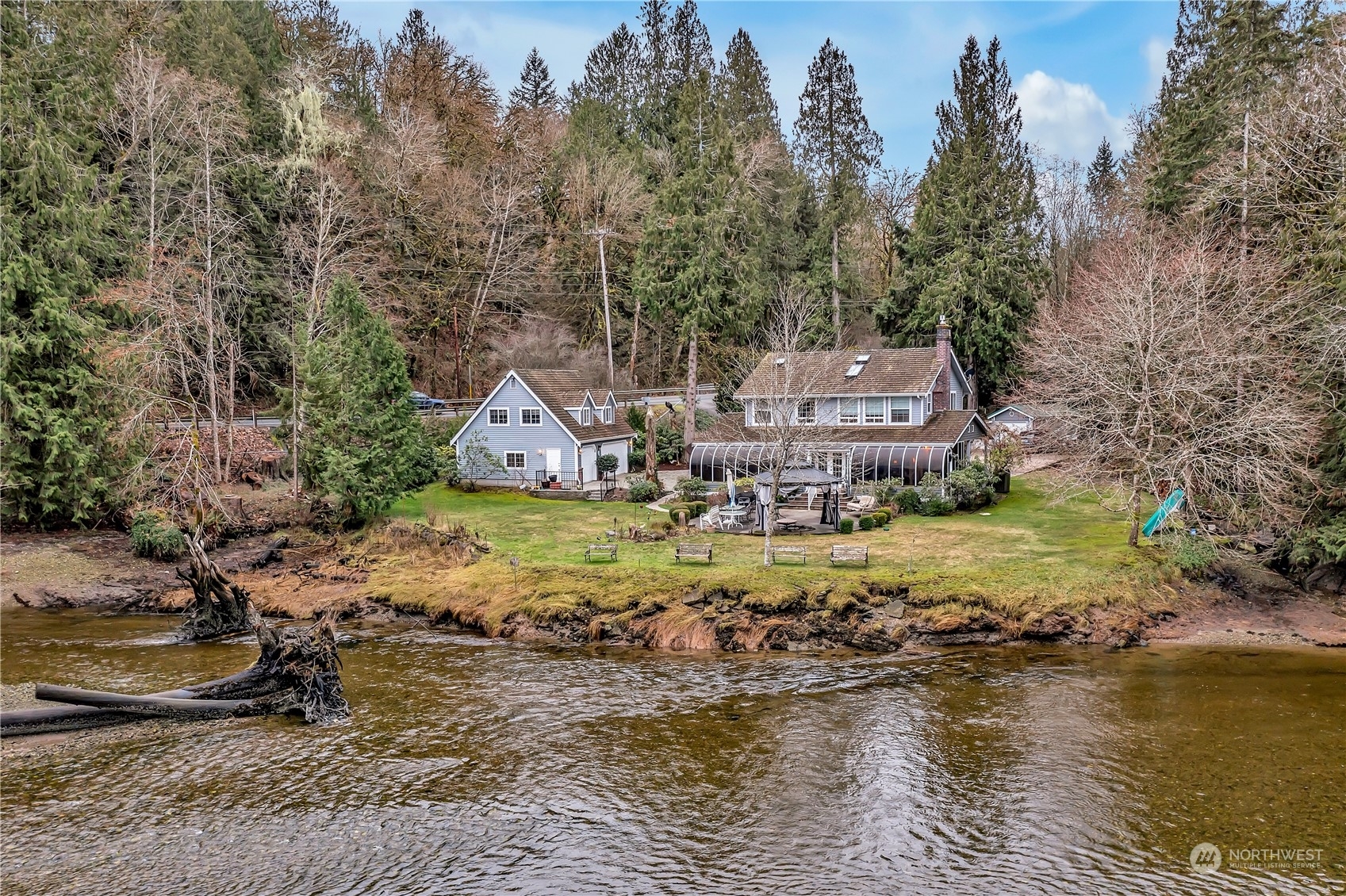 Property Photo:  8320 E Grapeview Loop Road  WA 98524 