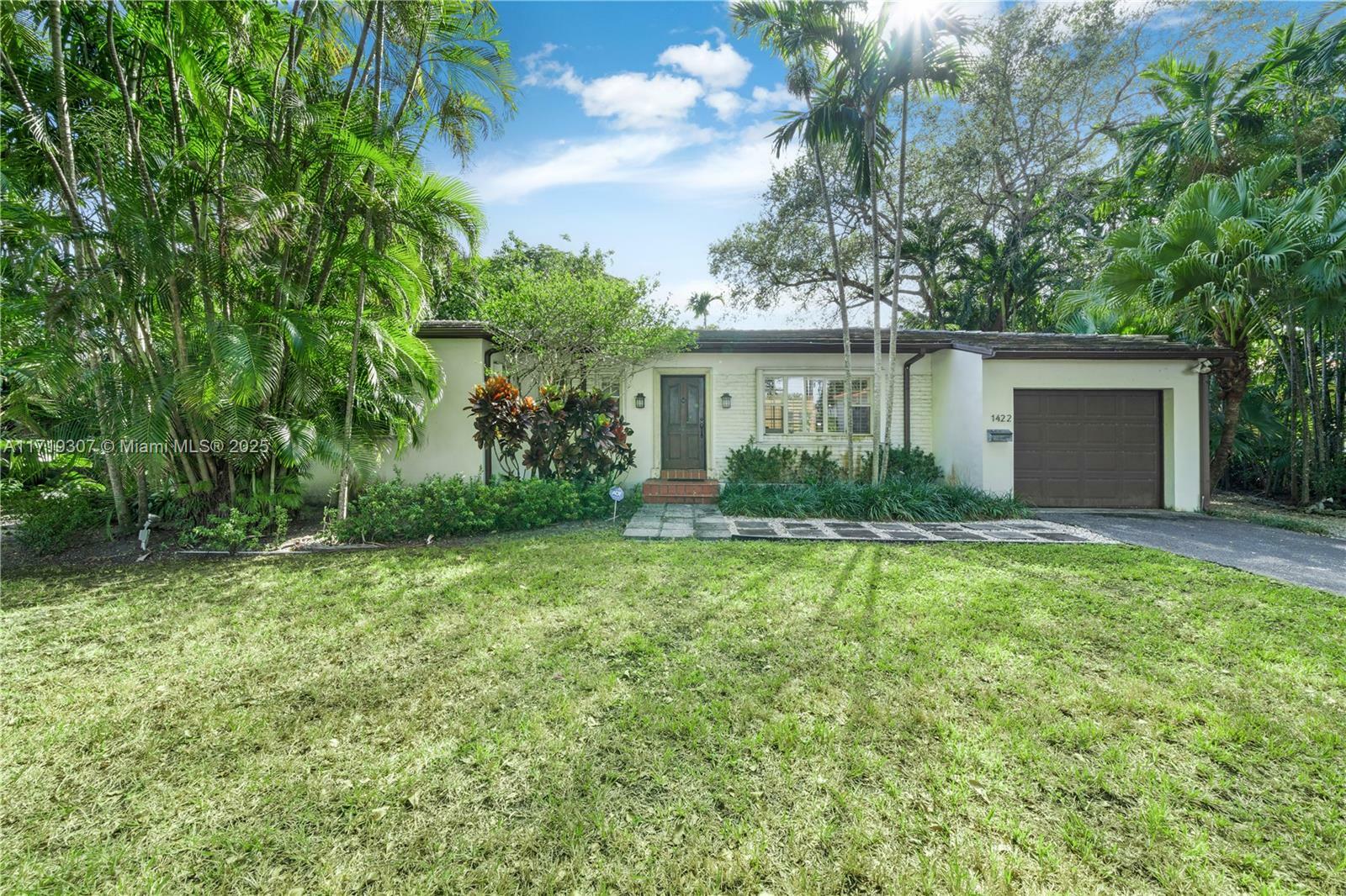 Property Photo:  1422 Mendavia Ave  FL 33146 