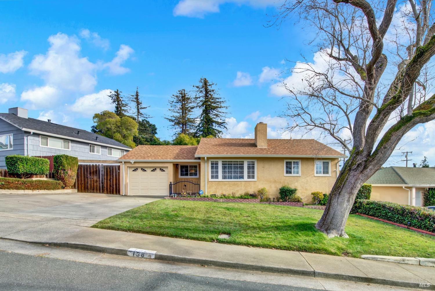 Property Photo:  138 Toyon Drive  CA 94589 