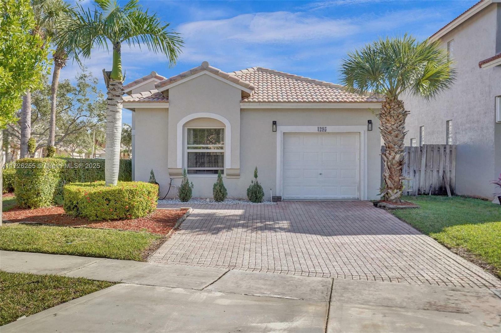 Property Photo:  1295 NW 171st Ave  FL 33028 