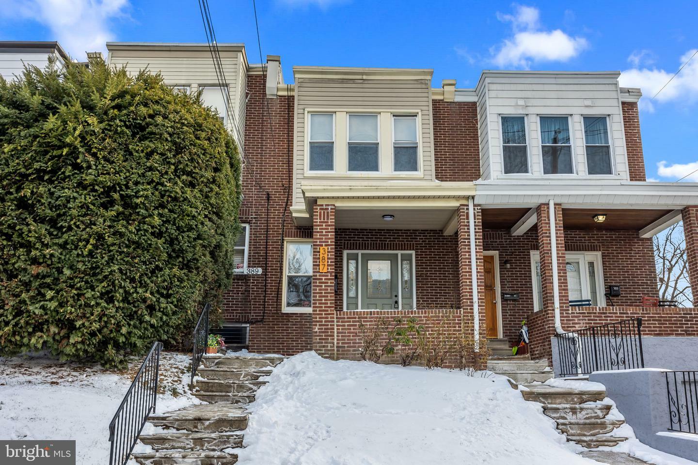 Property Photo:  387 Delmar Street  PA 19128 