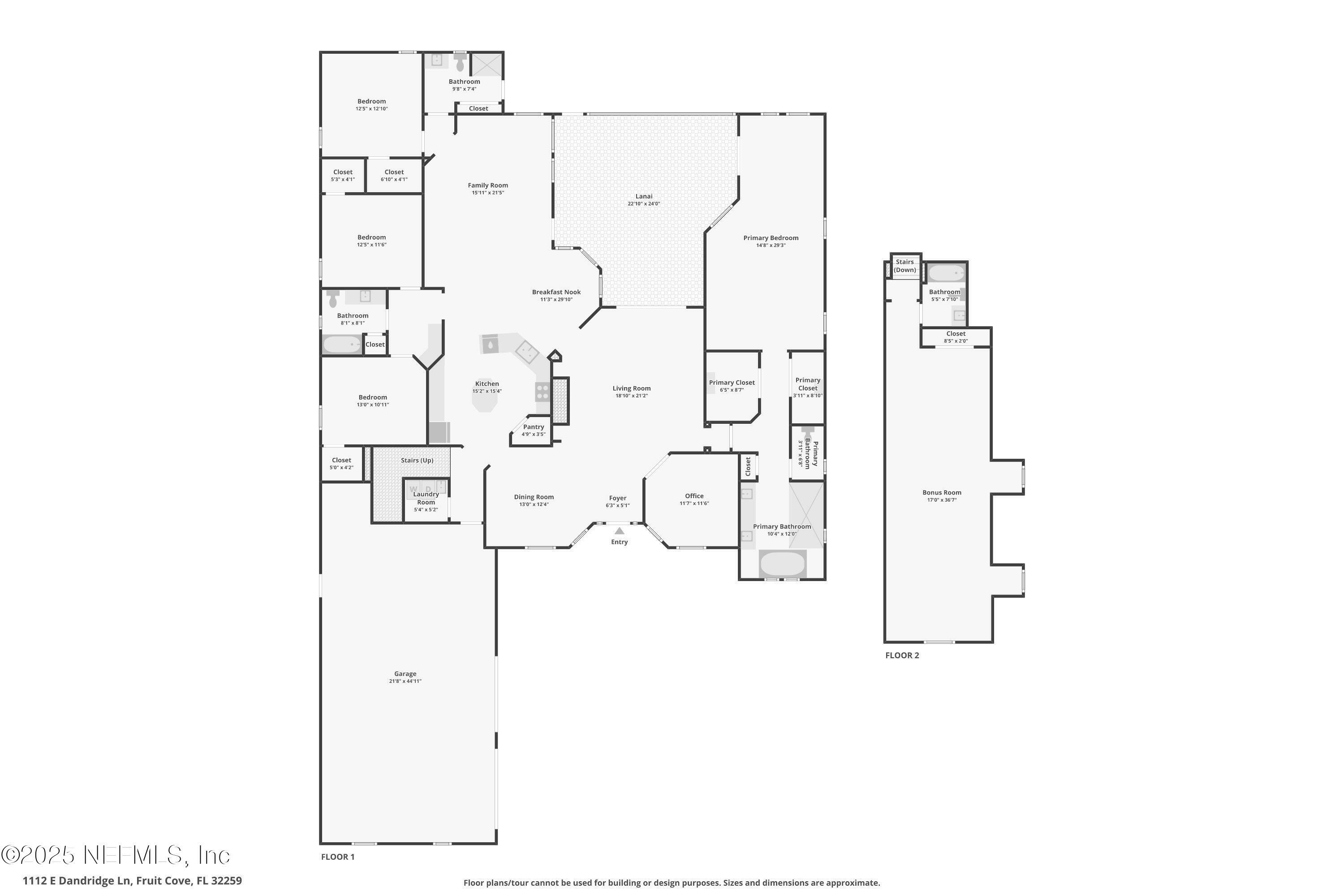 Property Photo: 1112 E Dandridge Lane FL 32259