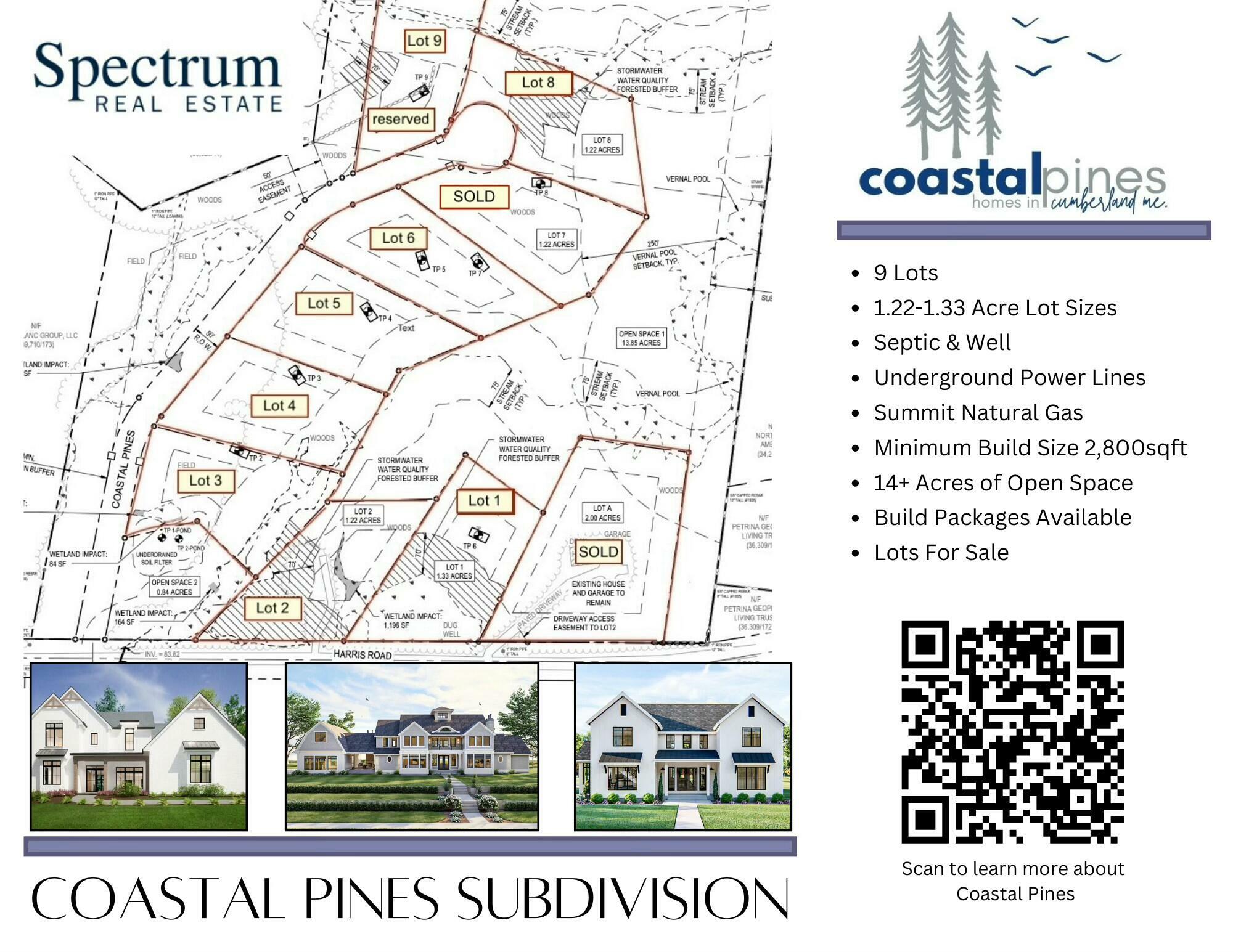 Property Photo: Lot 5 Coastal Pines ME 04021