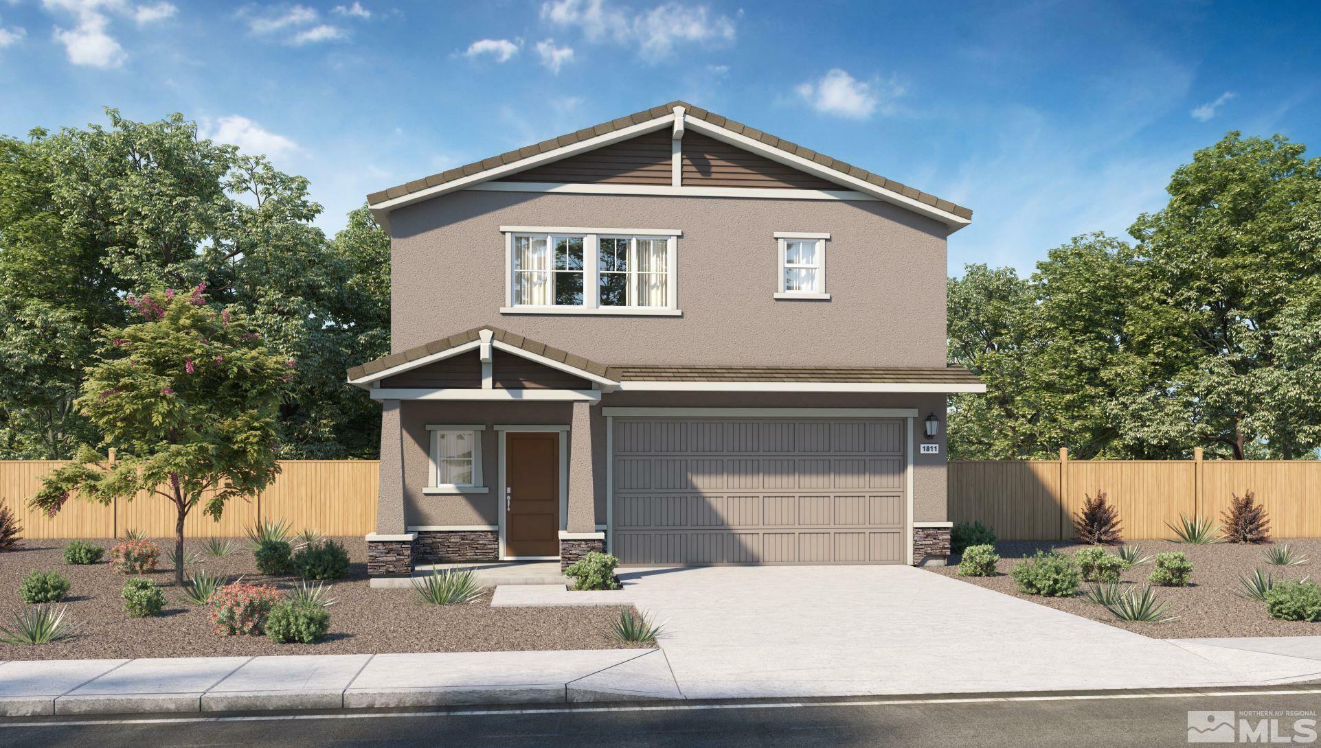Property Photo: 1814 Amazonite Drive Lot #126 NV 89436