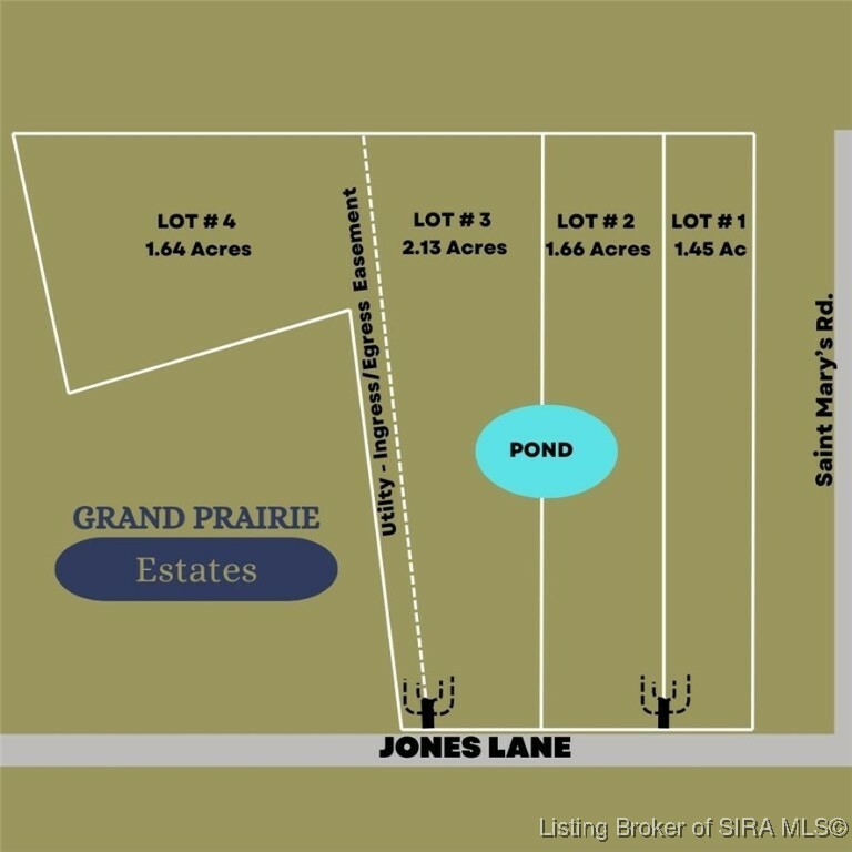 Property Photo:  Lot 3 Jones Lane  IN 47119 