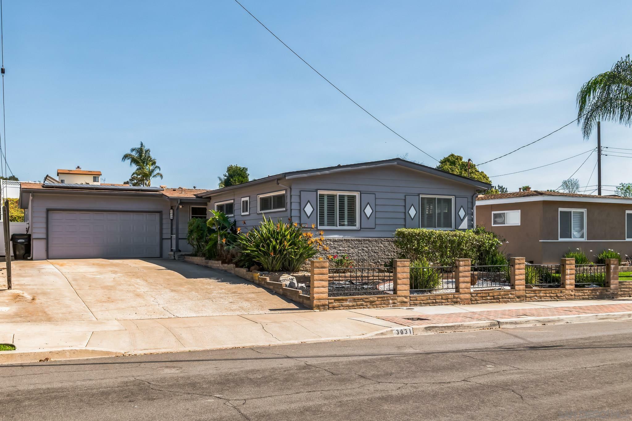 Property Photo: 3031 Kobe Dr CA 92123