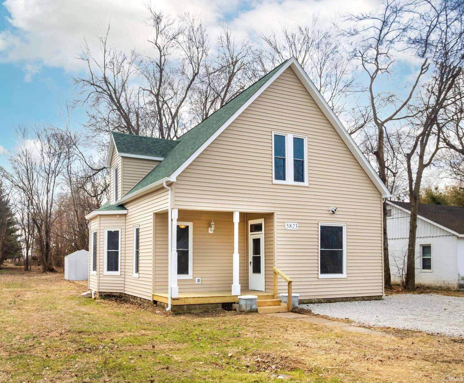 Property Photo:  5823 W Adams Street  IN 47634 