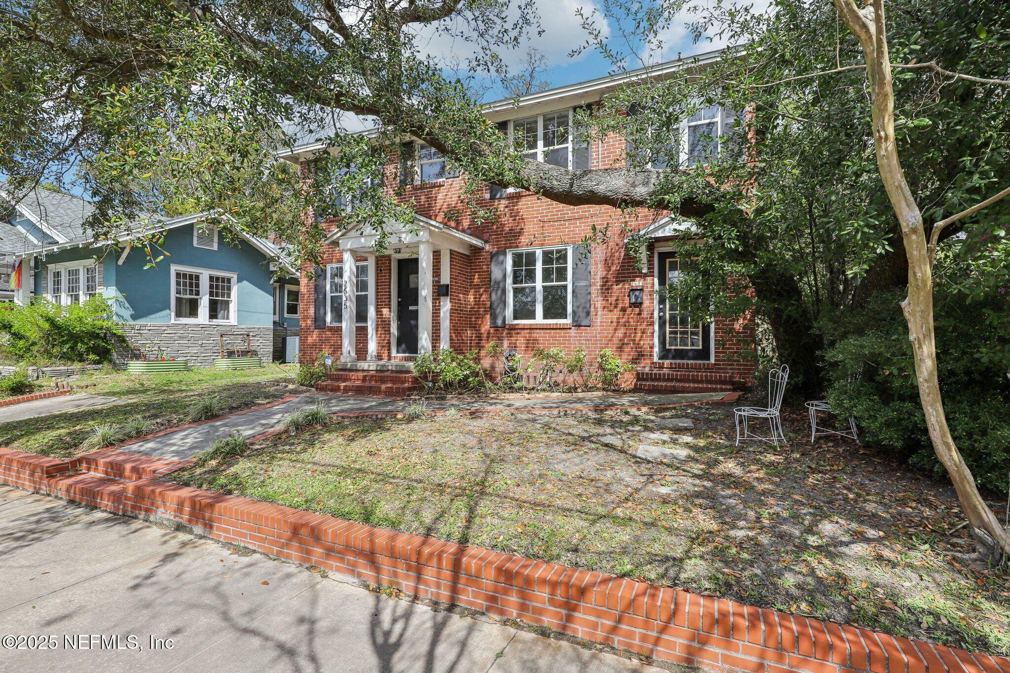 Property Photo:  2635 College Street  FL 32204 