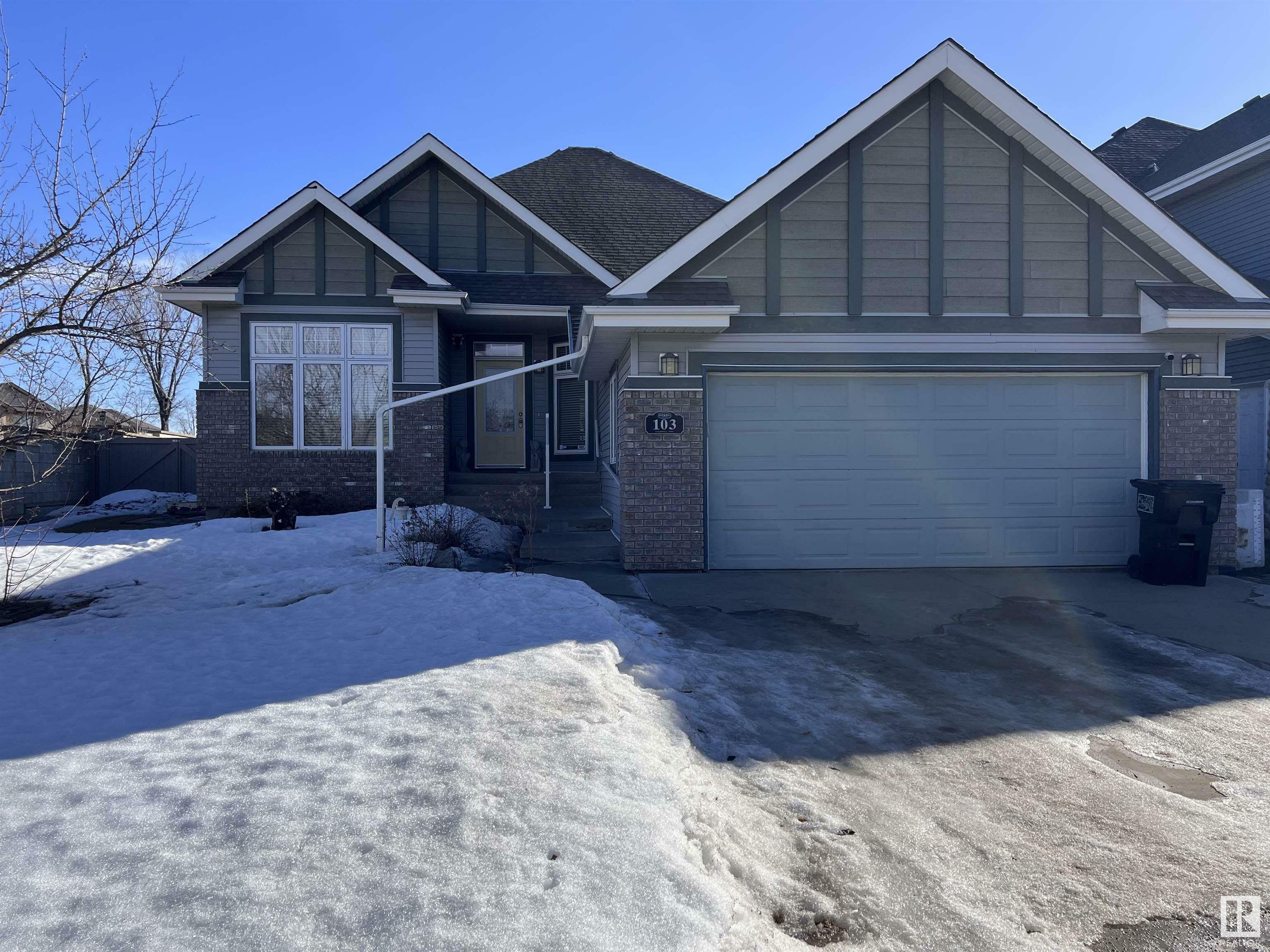 Property Photo:  103 Caldwell Way NW  AB T6M 2W9 