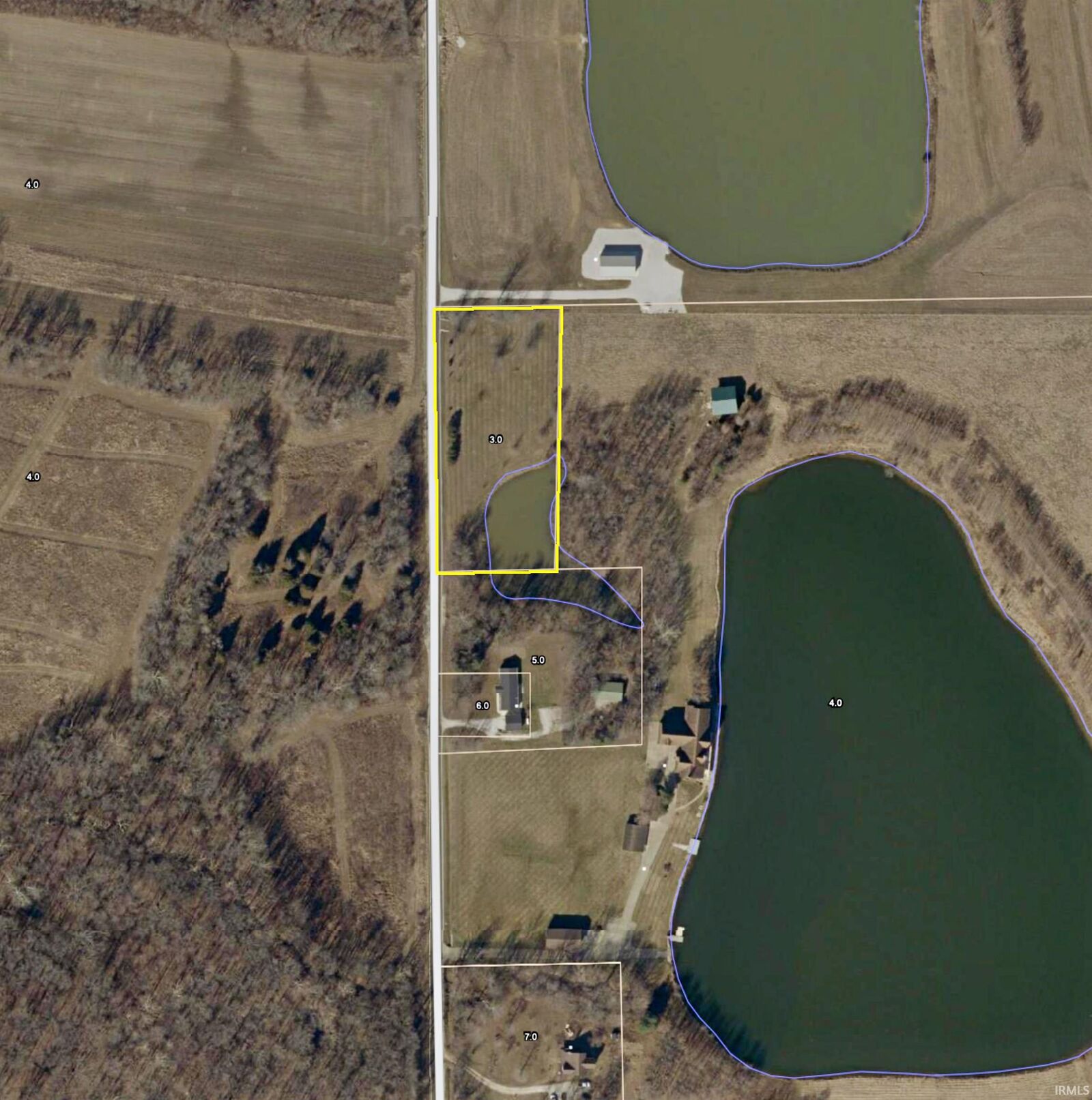 Property Photo:  Cr 800 E  IN 47558 