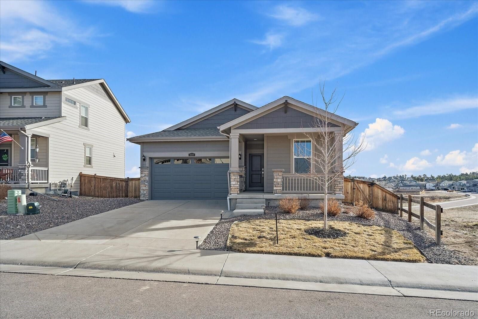 Property Photo: 1110 Black Saddle Street CO 80107