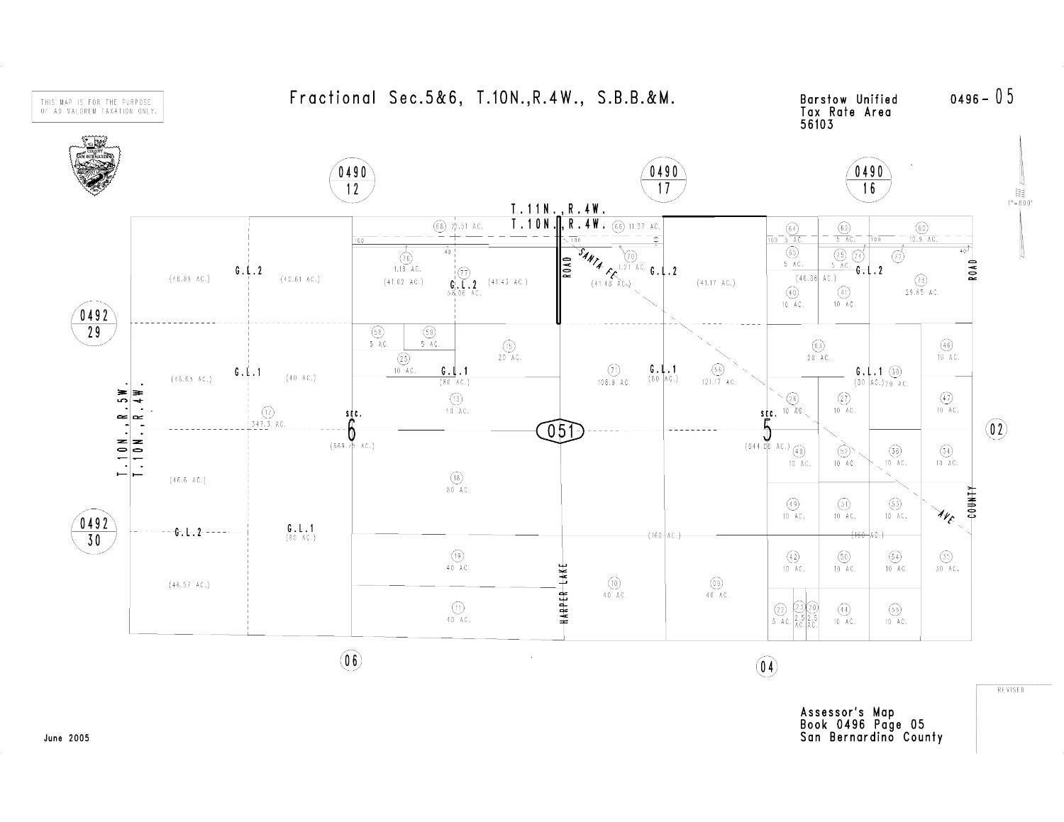 Property Photo: 0 2 Parcels 161.17 Acres Hinkley CA 92347