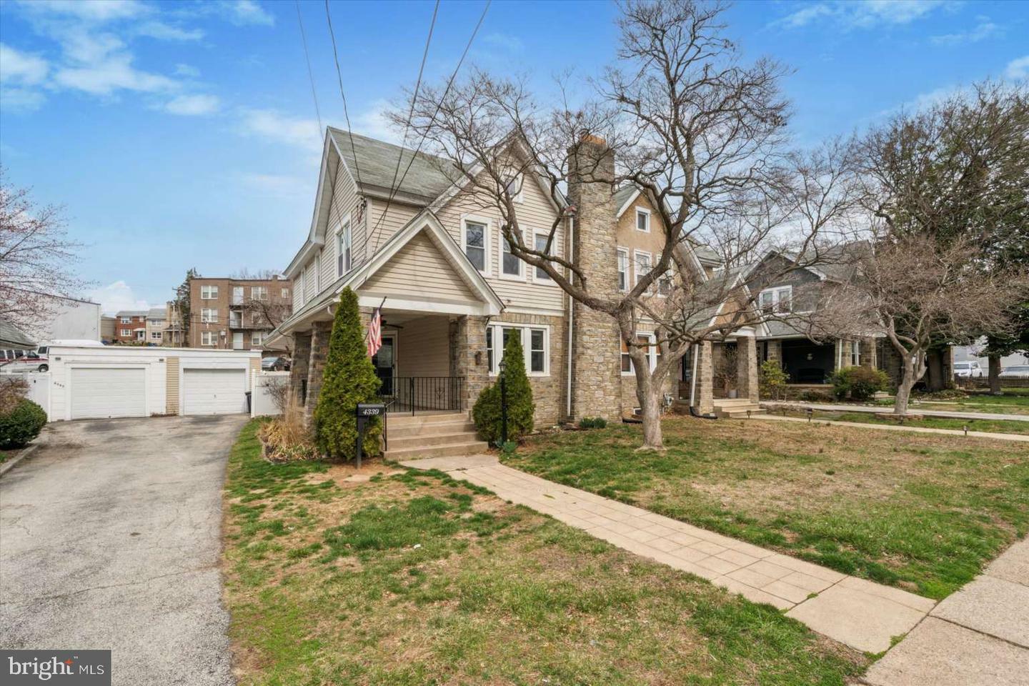 Property Photo: 4339 Woodland Avenue PA 19026