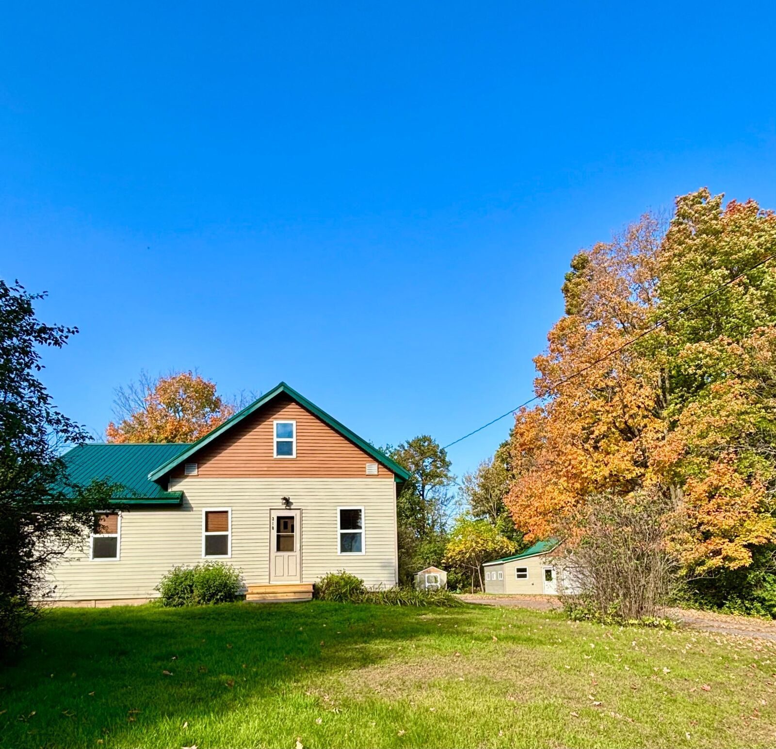 Property Photo:  310 Old County Rd W E  WI 54837 