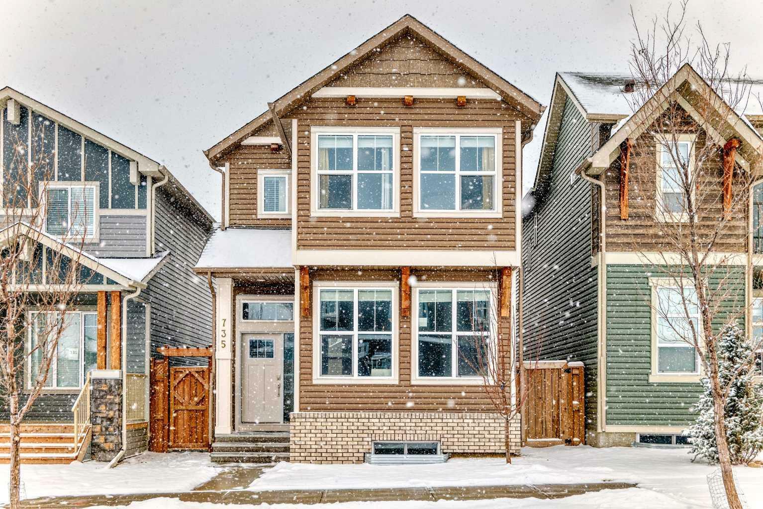 Property Photo: 735 Livingston Way NE AB T3P 1L5