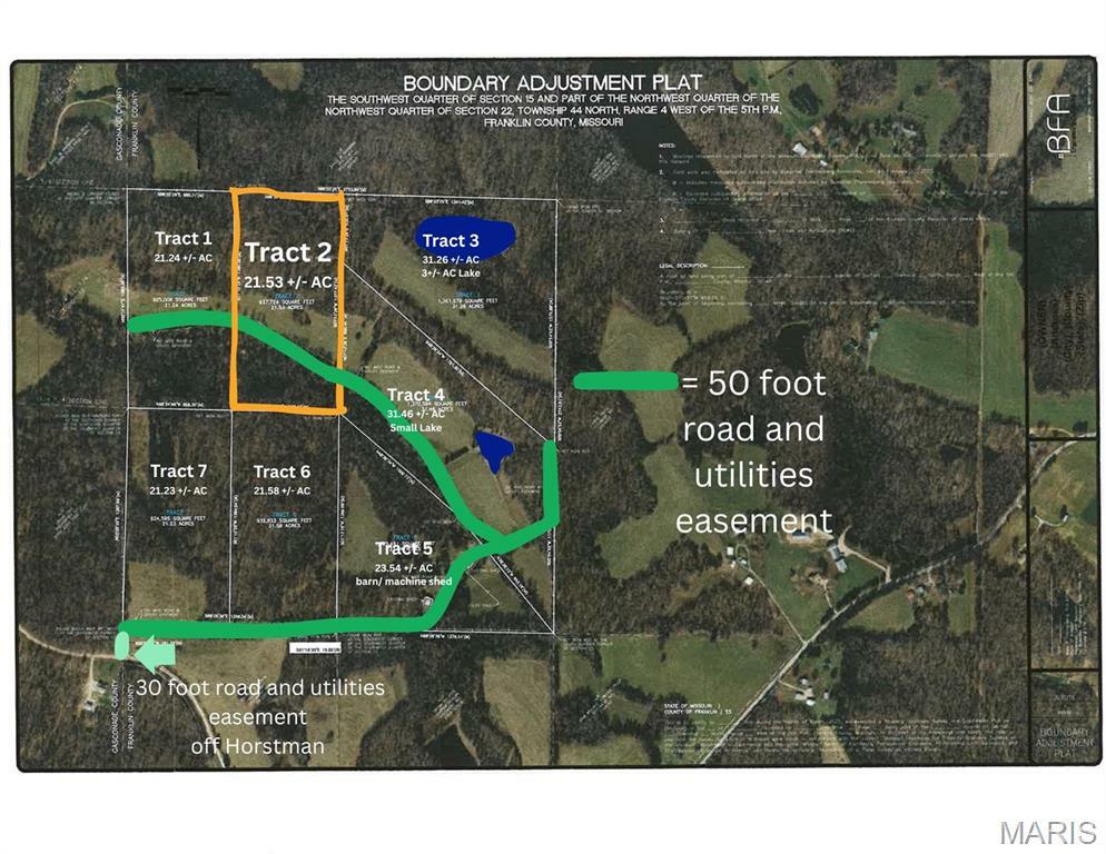 Property Photo: 0 20.53+/- Ac Tract #2 Horstman Road MO 63068