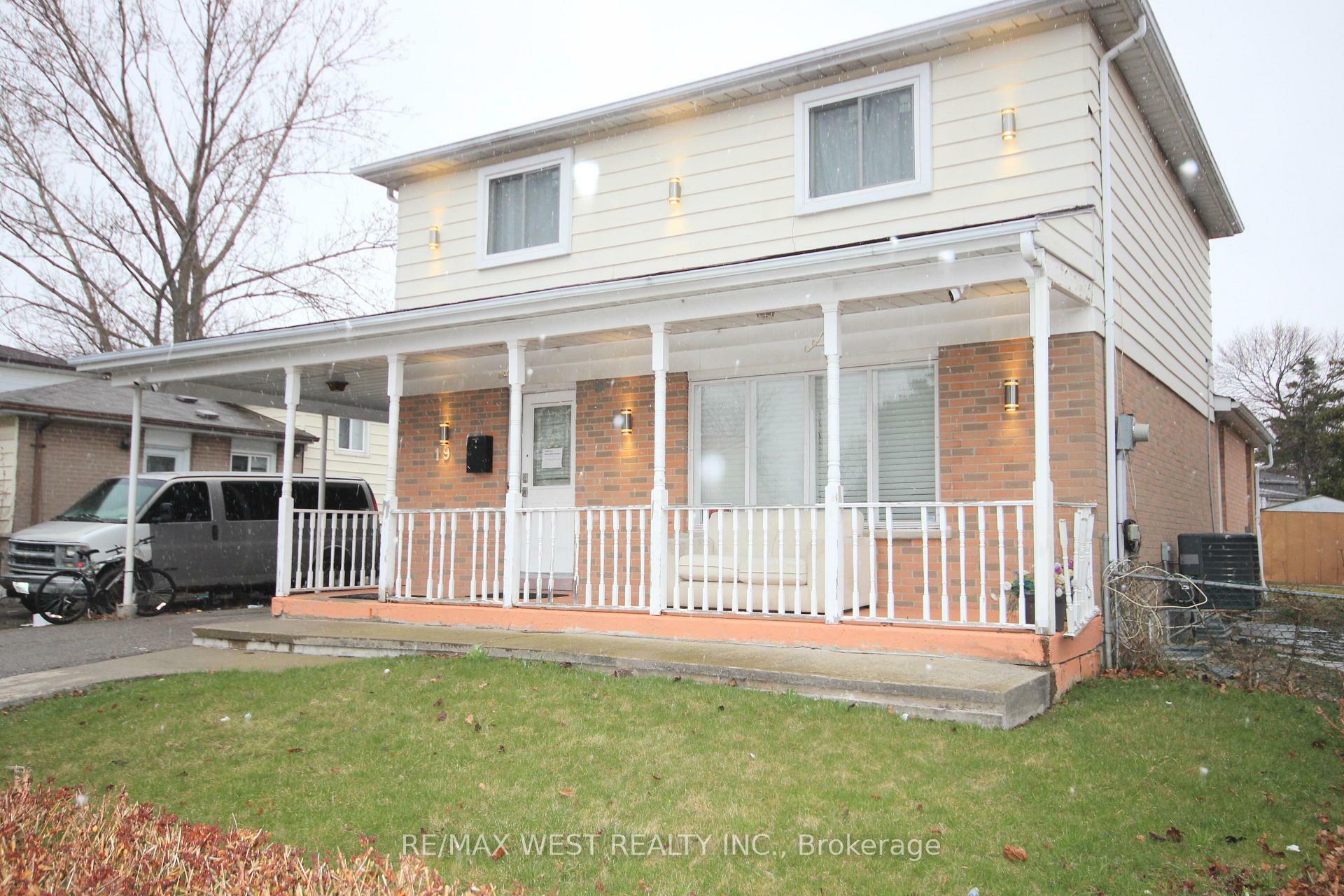 Property Photo: 19 Lynmont Road ON M9V 3W7