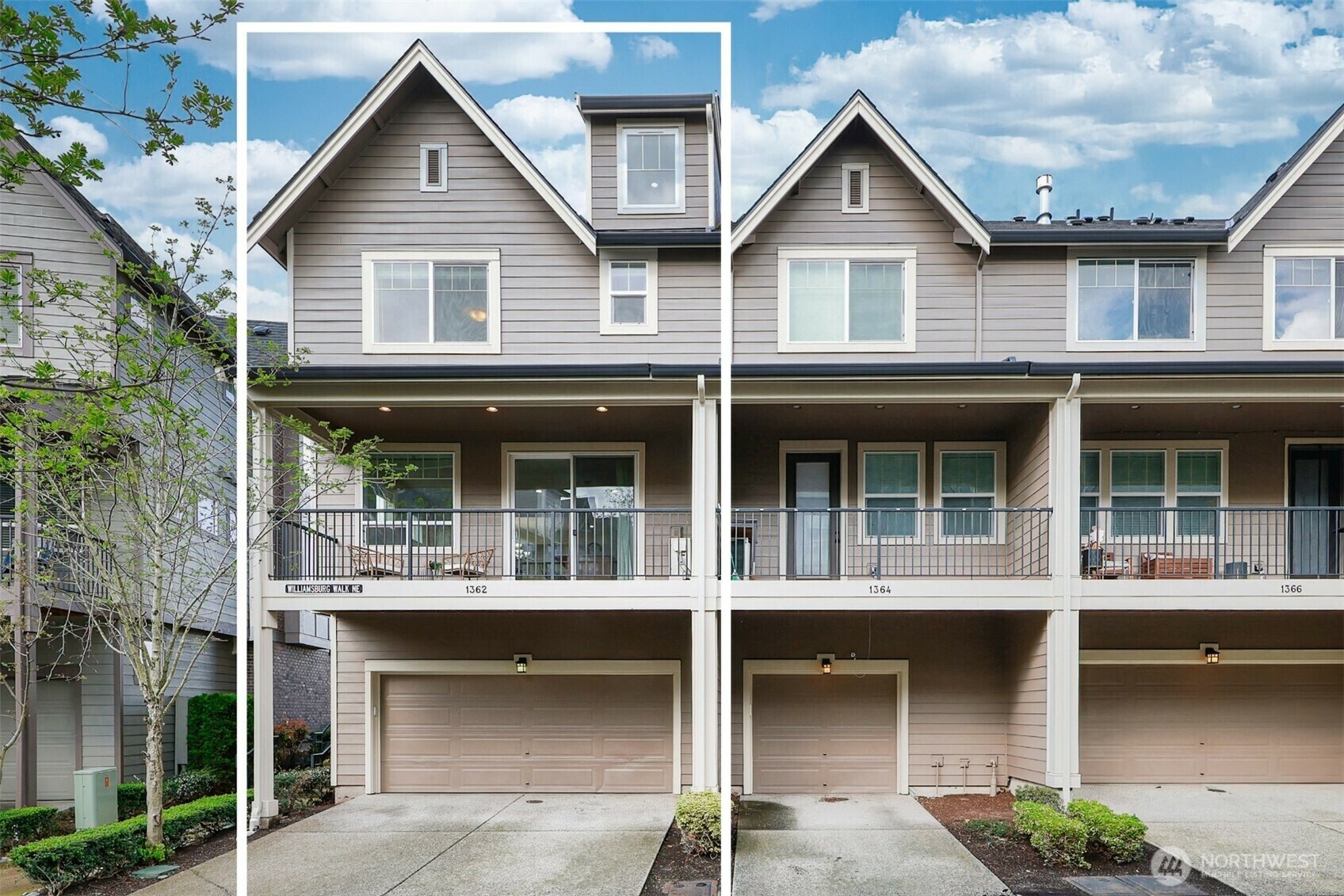 Property Photo:  1362  Williamsburg Walk  NE  WA 98029 