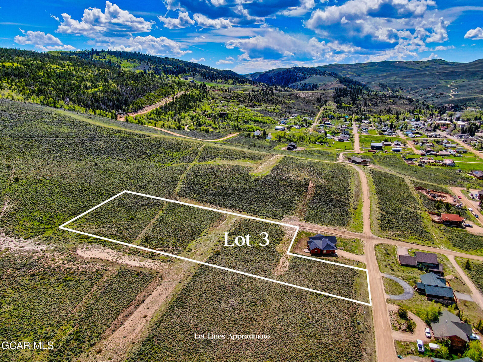 Property Photo: Lot 3 Ridgeway CO 80451